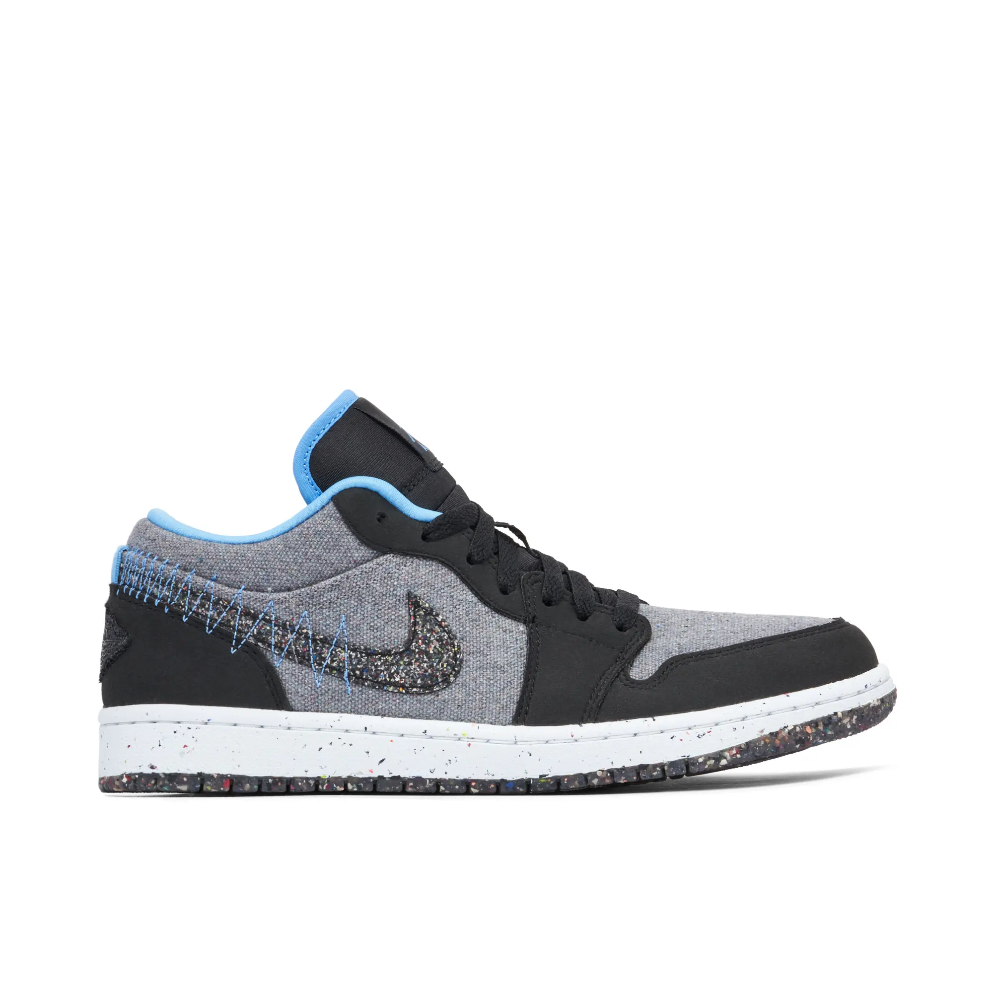 Nike Jordan Air Jordan Air Jordan 1 Low Crater Black Grey Blue