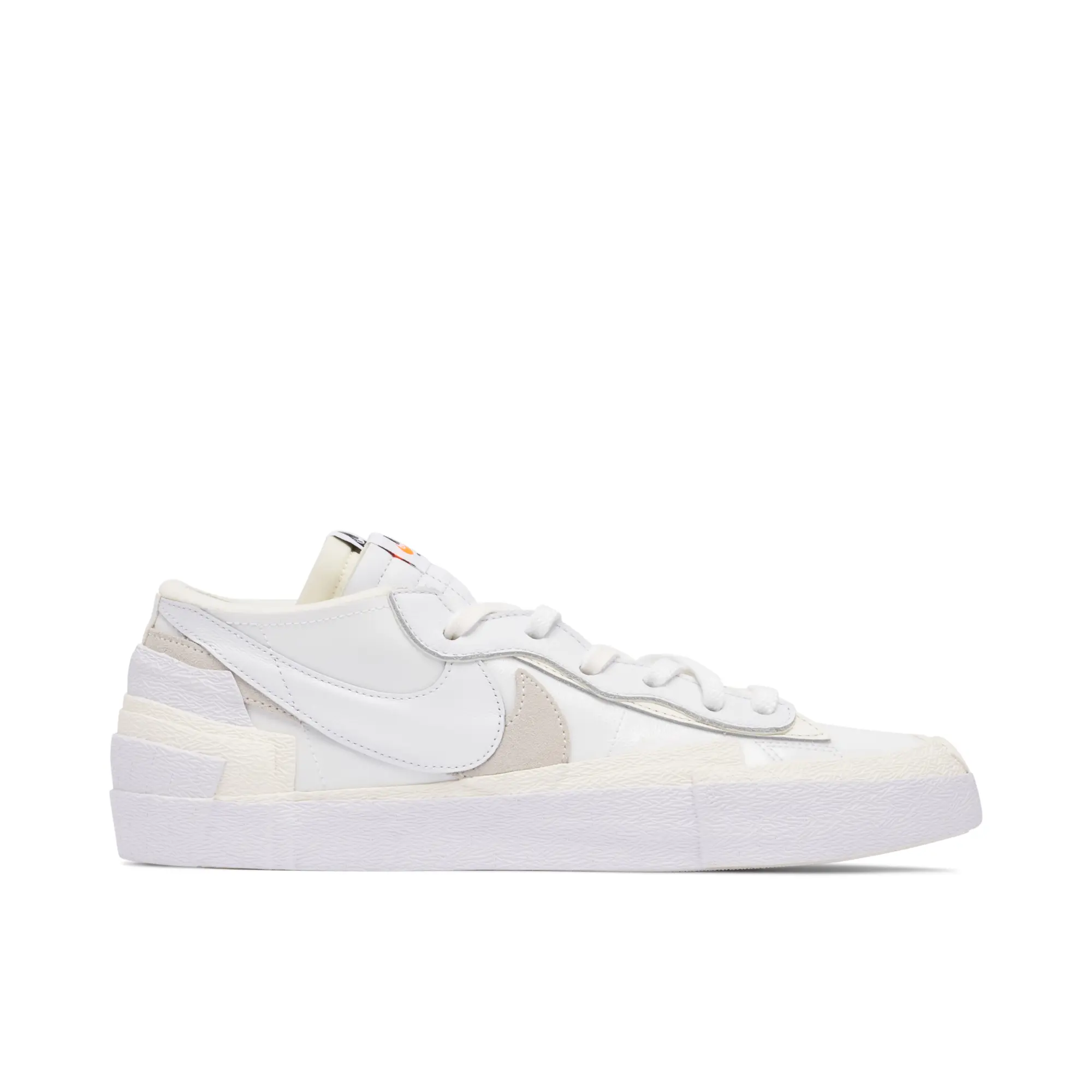 Sacai X Nike Blazer Low White Patent