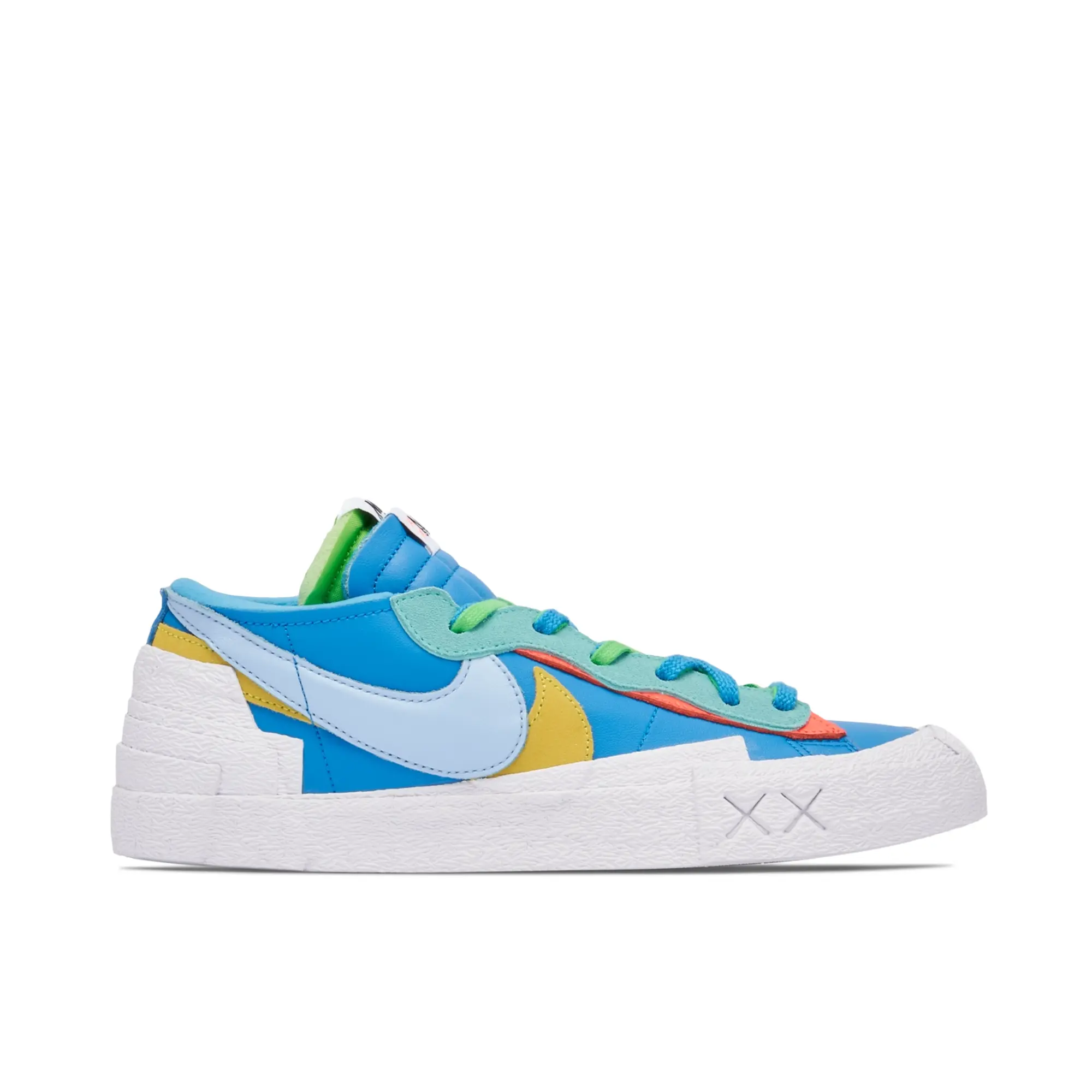 Kaws X Sacai X Nike Blazer Low Neptune Blue