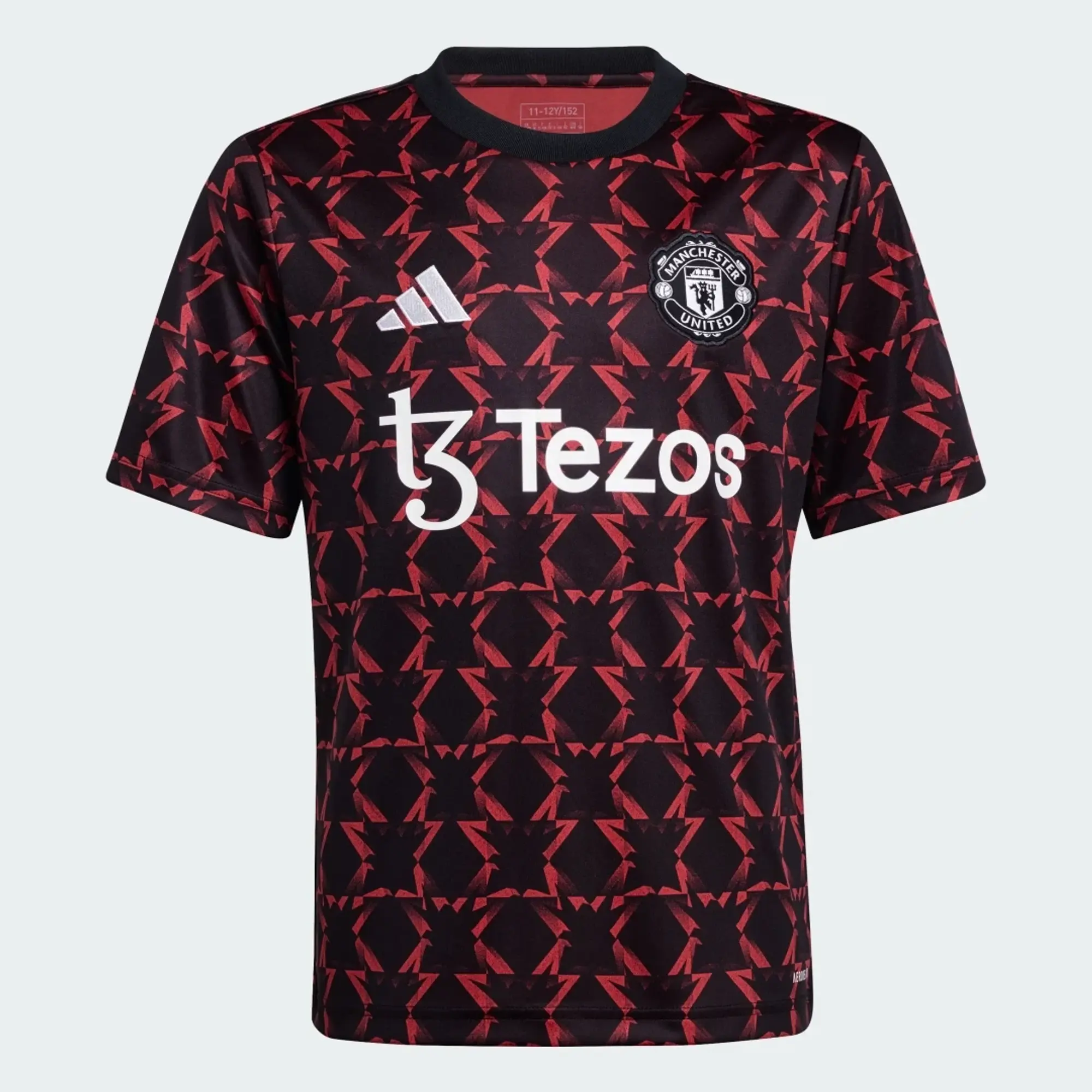 adidas Kids Manchester United Pre Match Jersey Kids