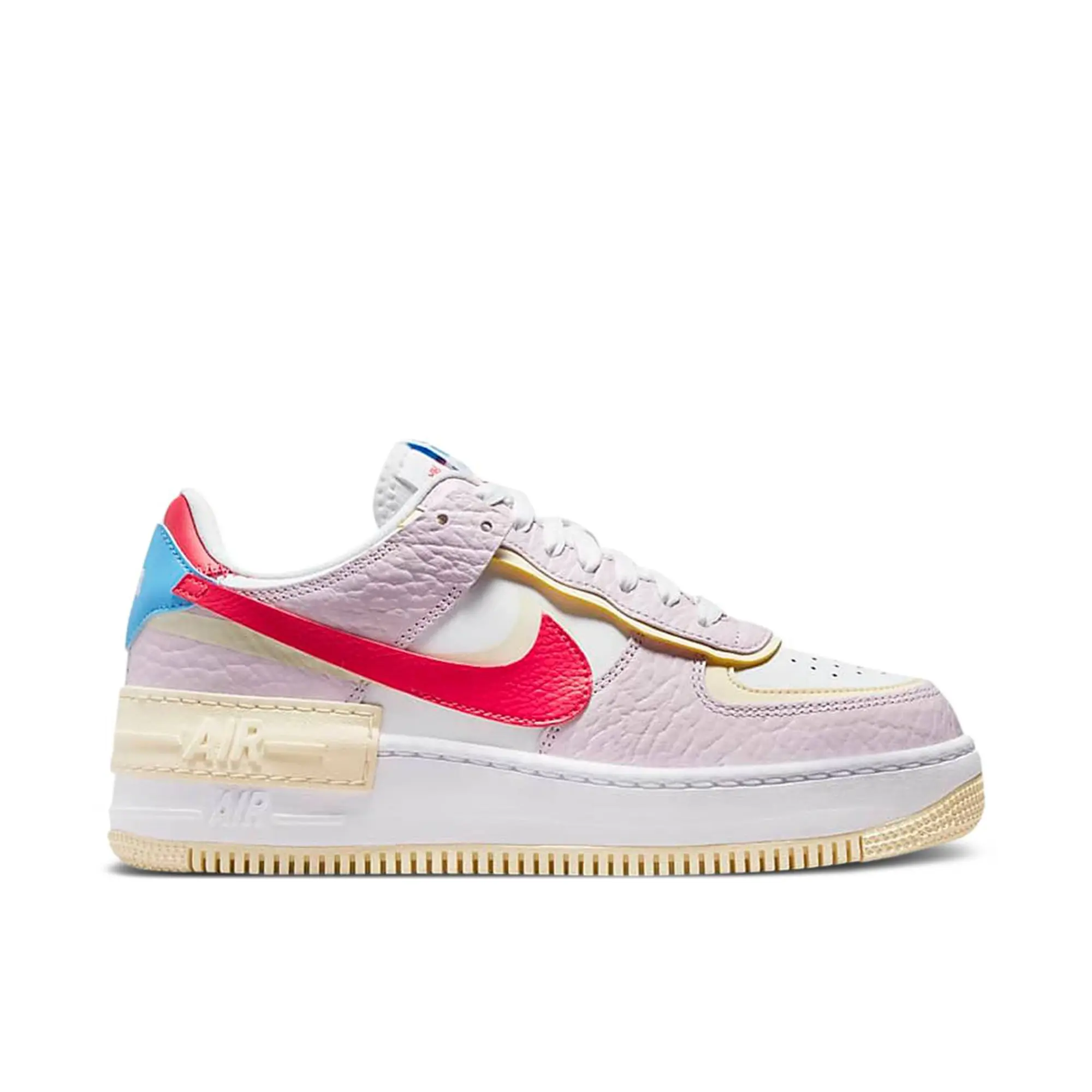 Nike Nike Air Force 1 Shadow Pink Yellow DN5055 600 FOOTY.COM