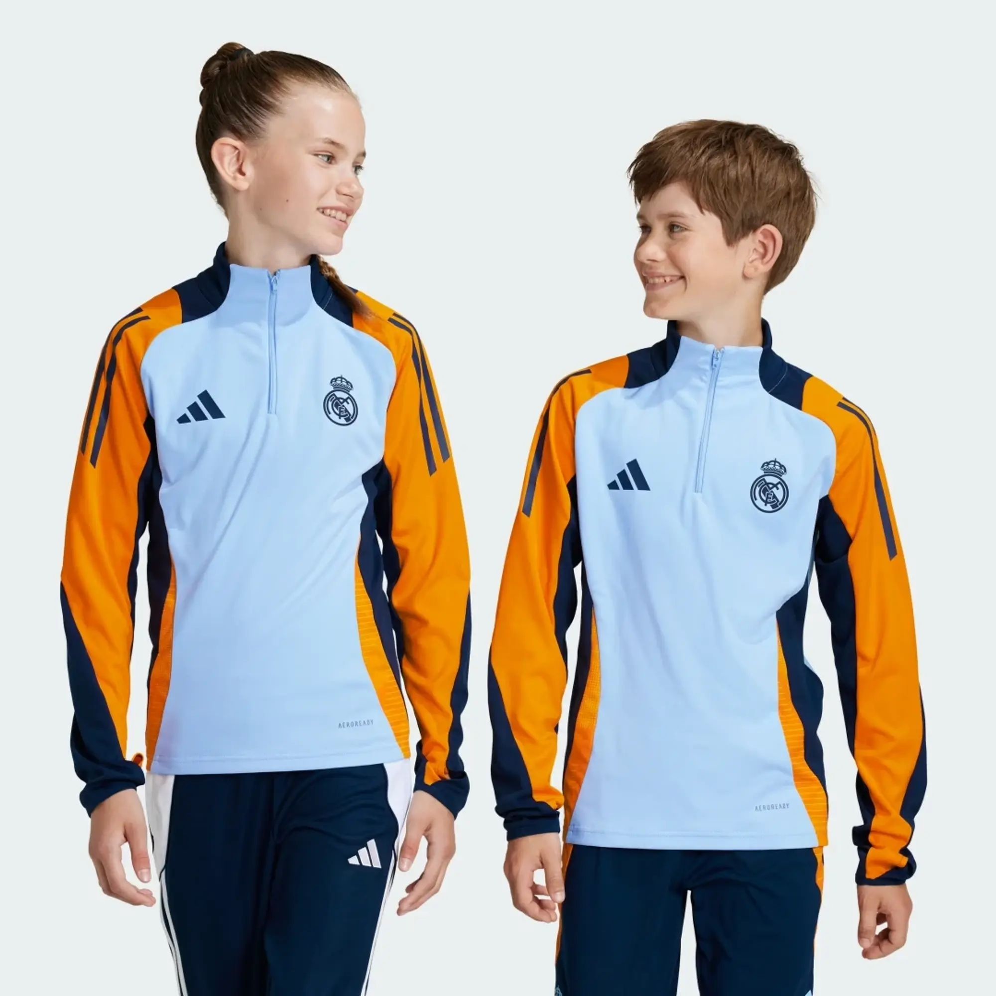 Adidas Real Madrid Training Football Top Jnr