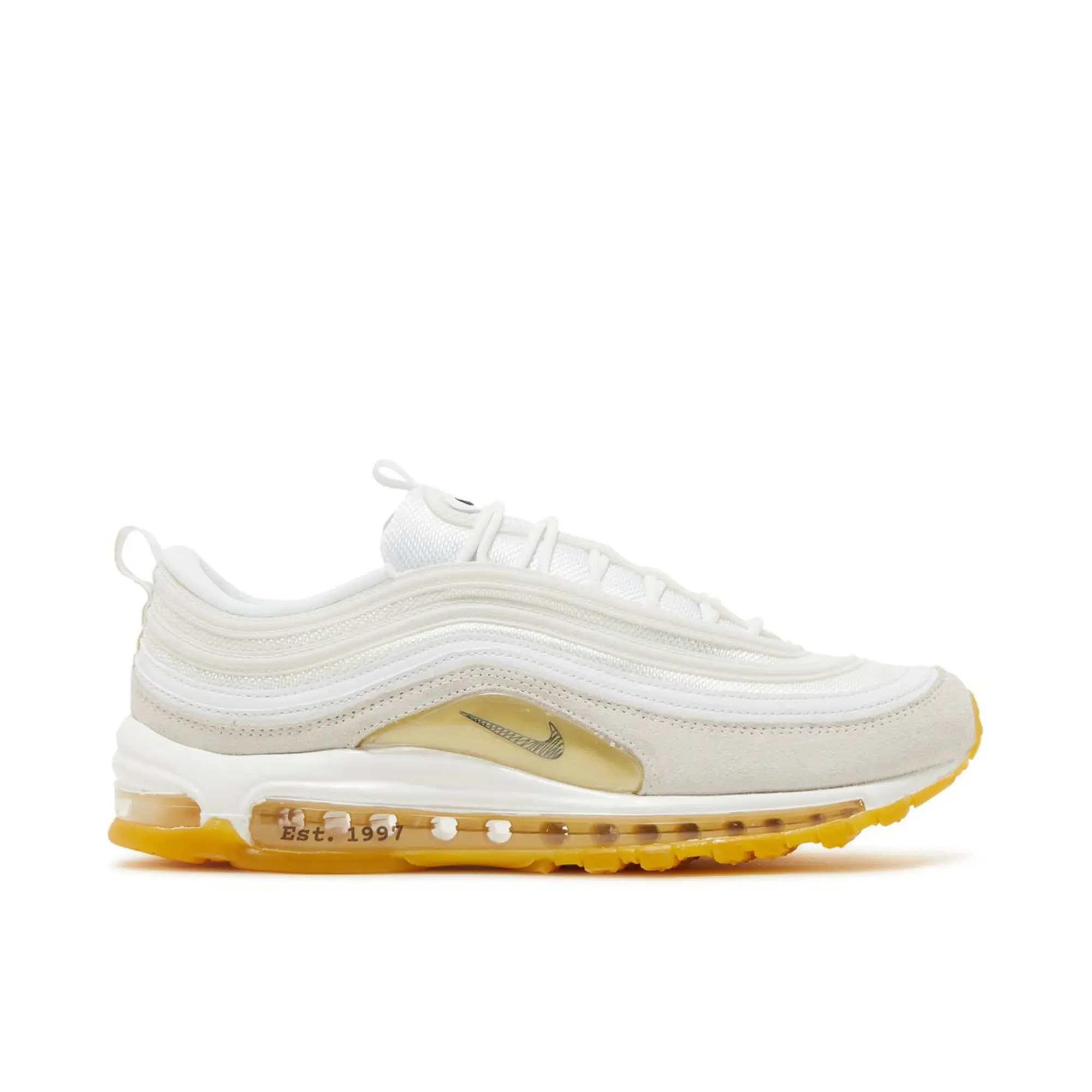 Nike yellow air max 97 trainers hotsell