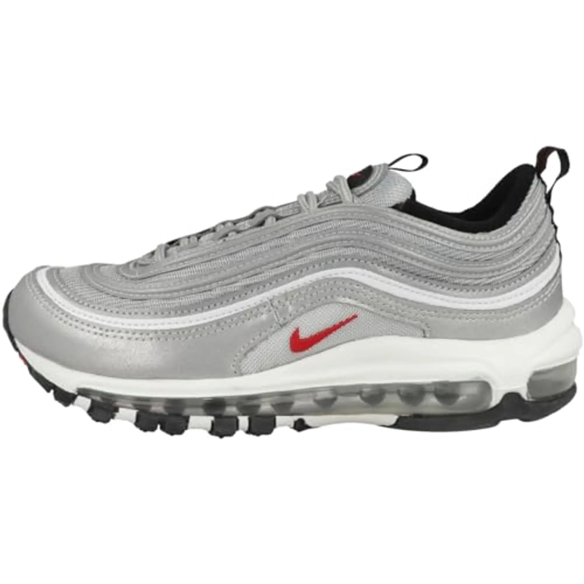 Sneakers Nike W Air Max 97 Metallic Silver Varsity Red White Black Eur 44 DQ9131 002 FOOTY.COM