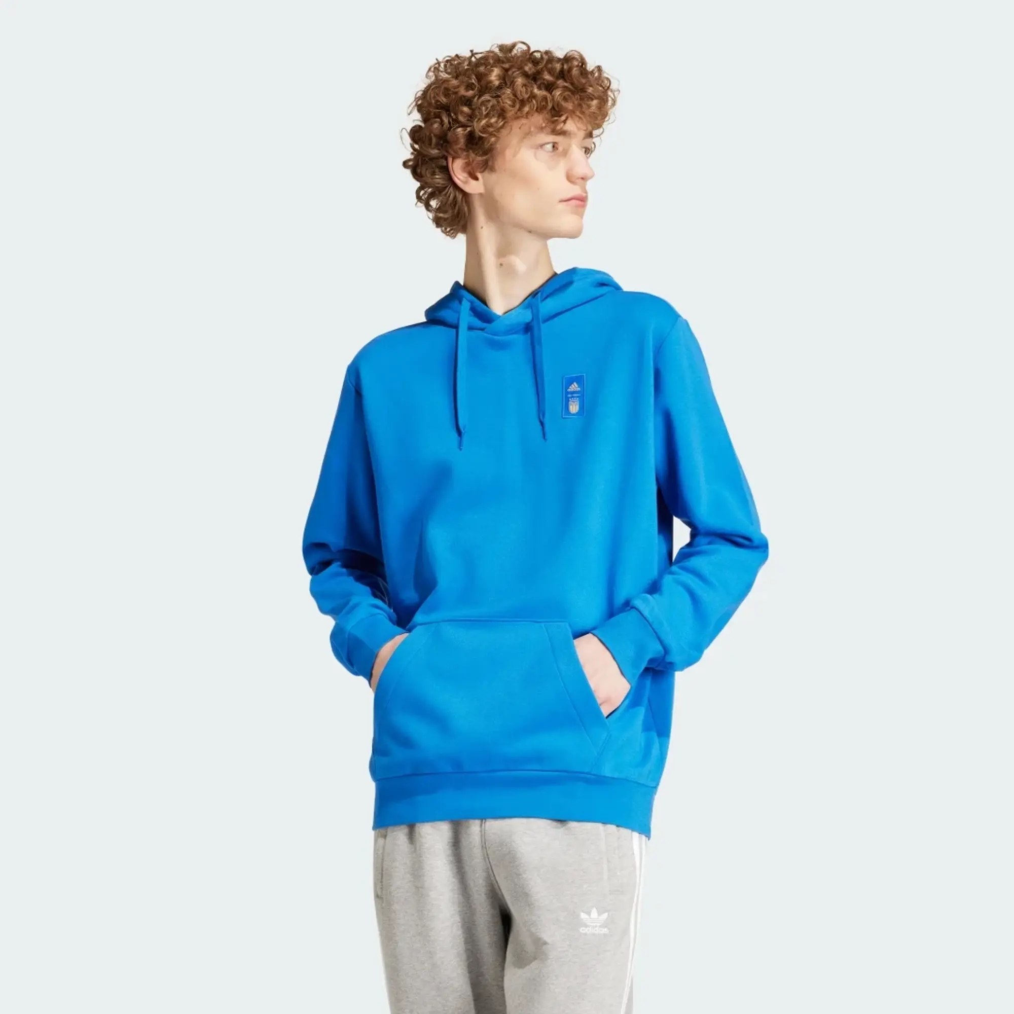 adidas - Italy DNA Hoodie Royal Official 2024