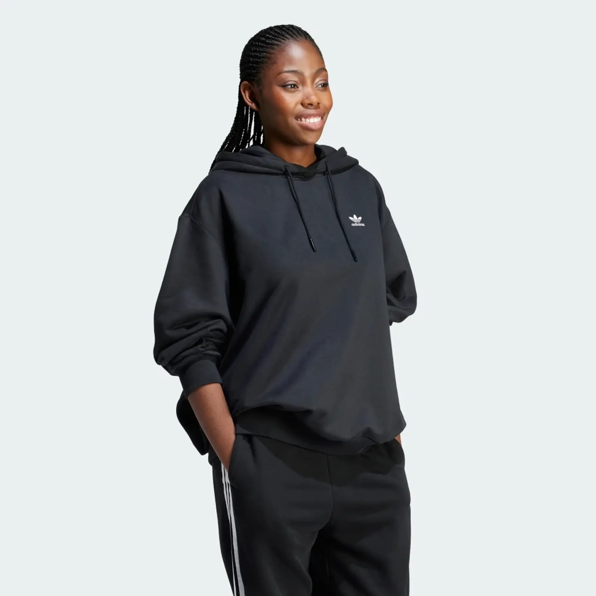 Adidas Originals Trefoil Oversized Hoodie