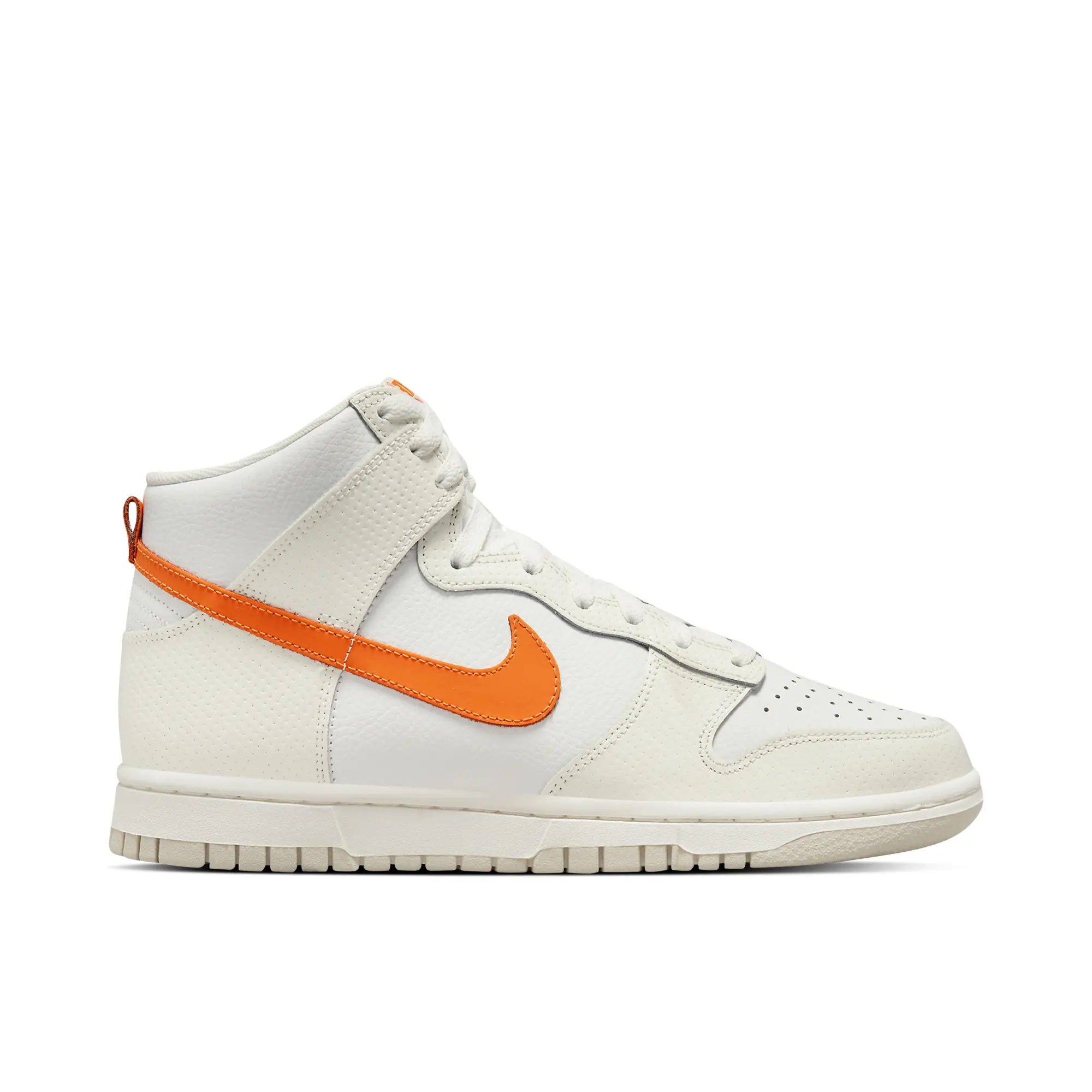 Nike Dunk High White Orange