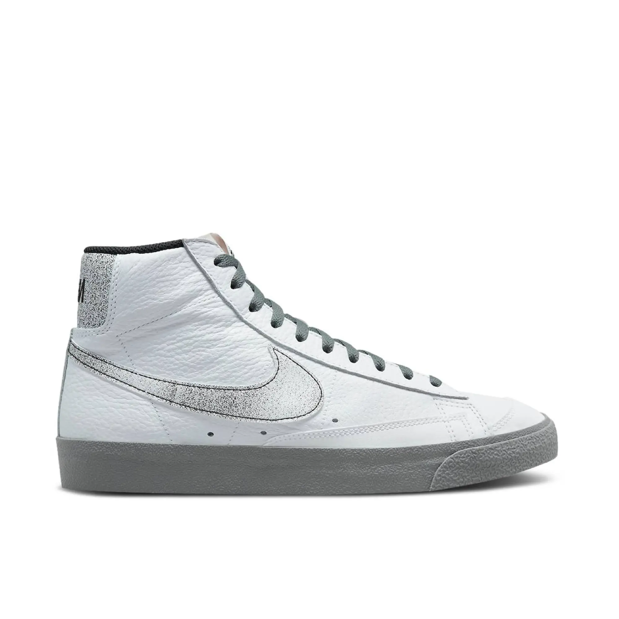 Nike Blazer Mid 77 Emb Mens White Trainers