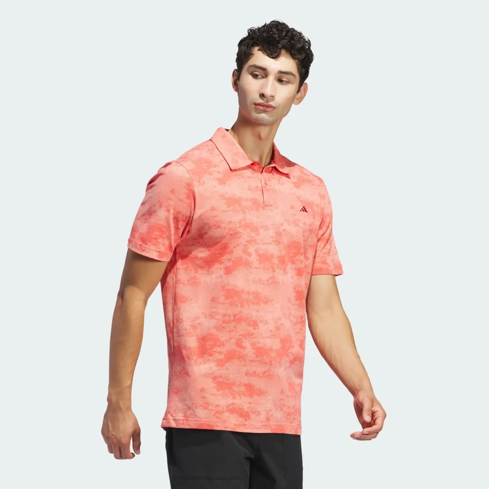 adidas Go-To Printed Mesh Polo Shirt