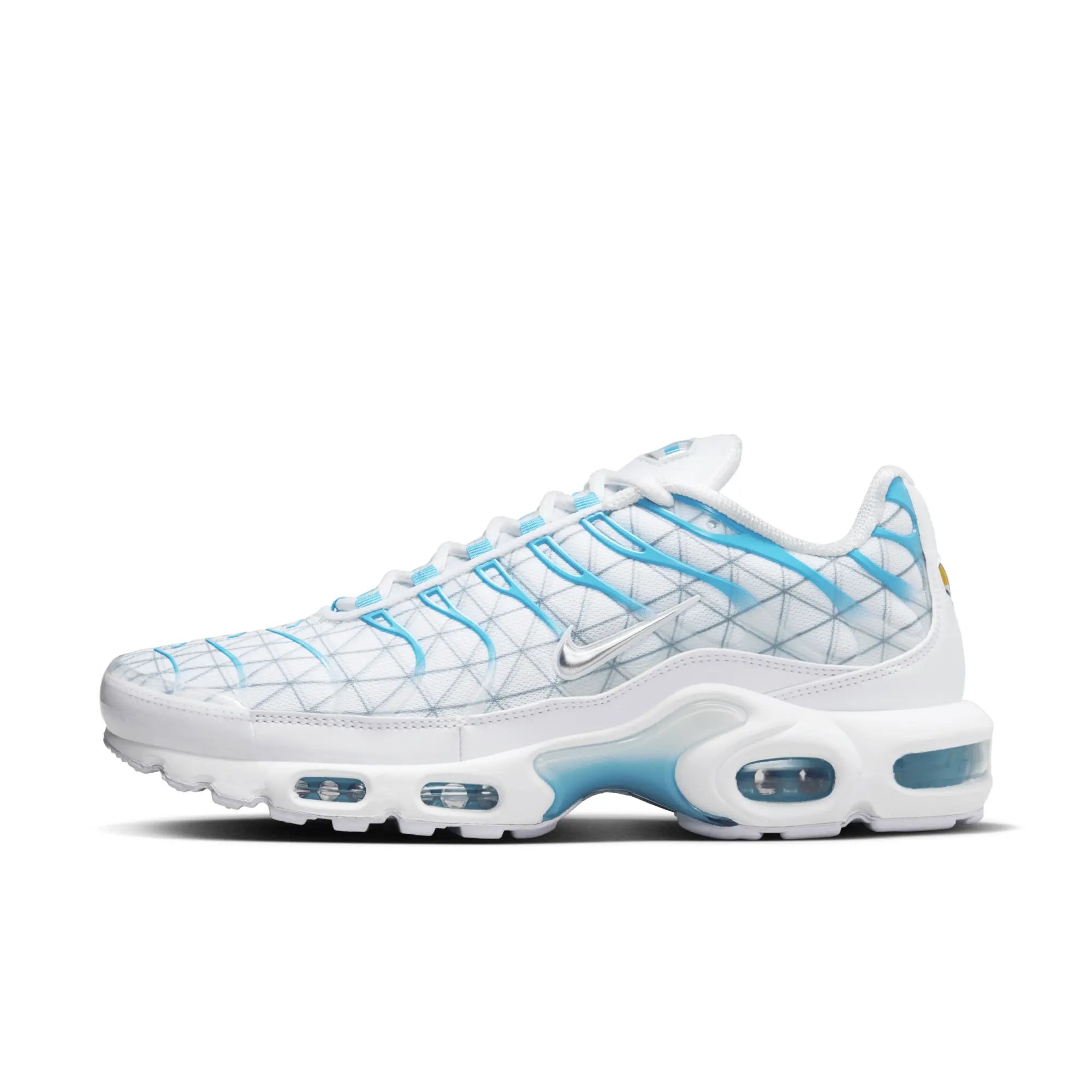 Nike tuned 1 white blue best sale