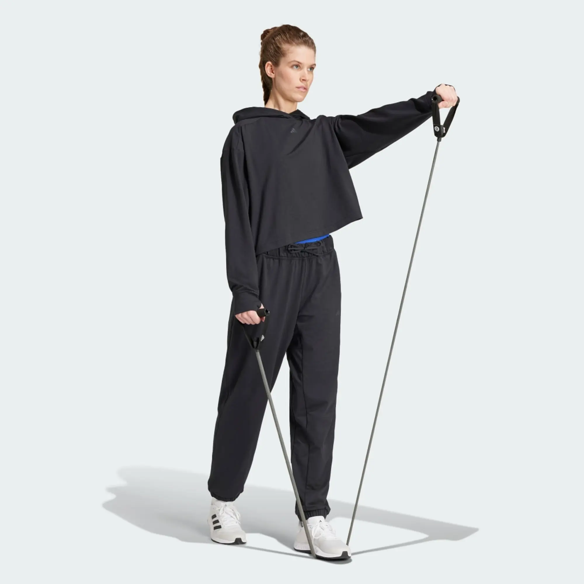 adidas Women Power Loose Fit French Terry Pants