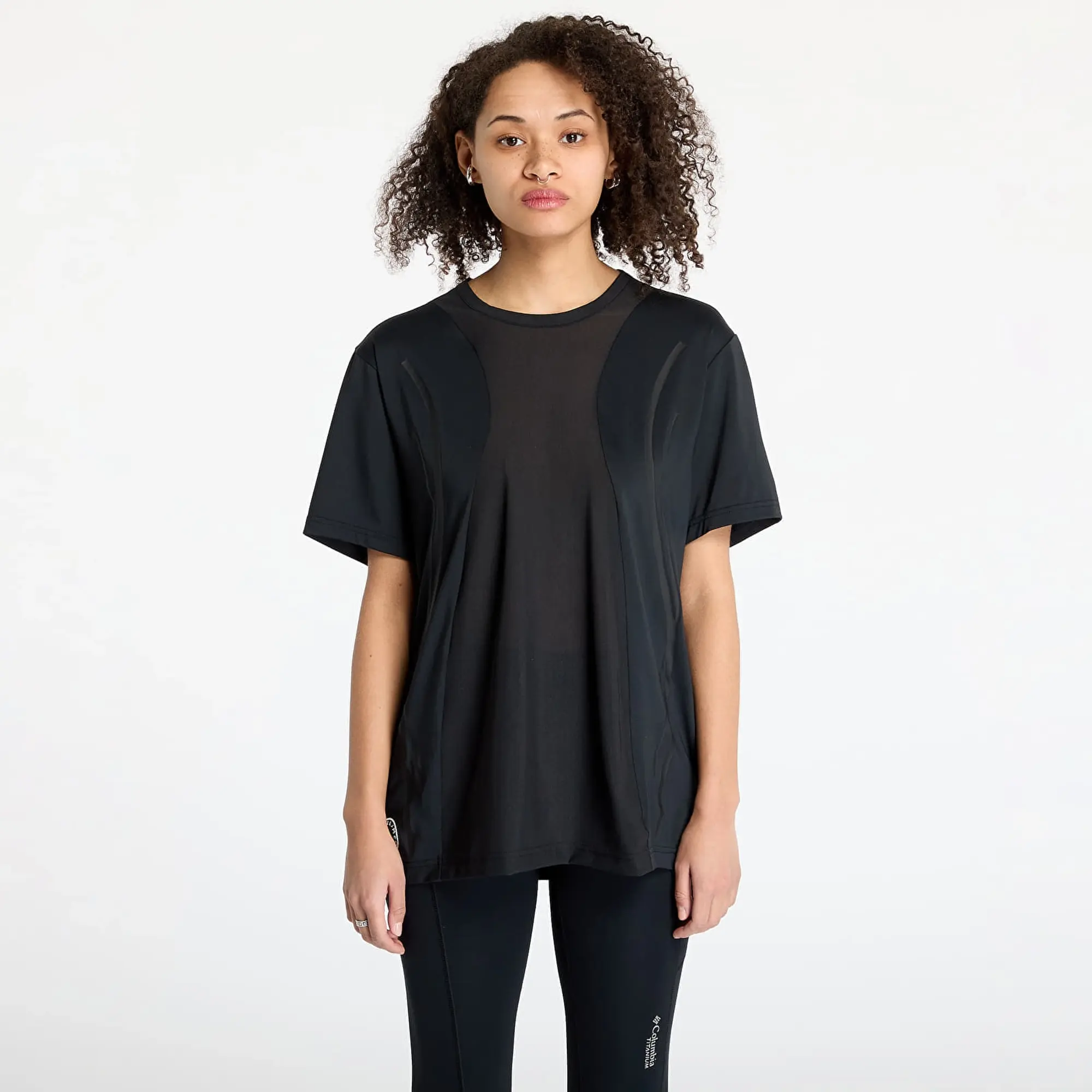 T-Shirt Adidas By Stella Mccartney Running Tee Black/ Black M