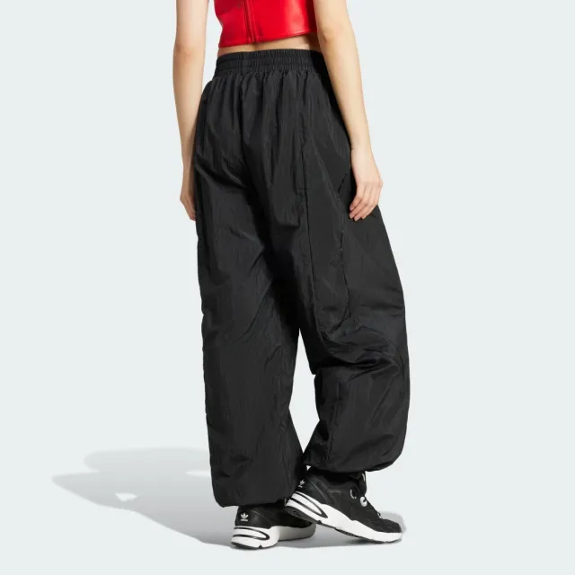 ★adidas★ Wide Woven Pants Black IW5487 CLOTHING - Wide Leg Woven Pants - Black | adidas Oman