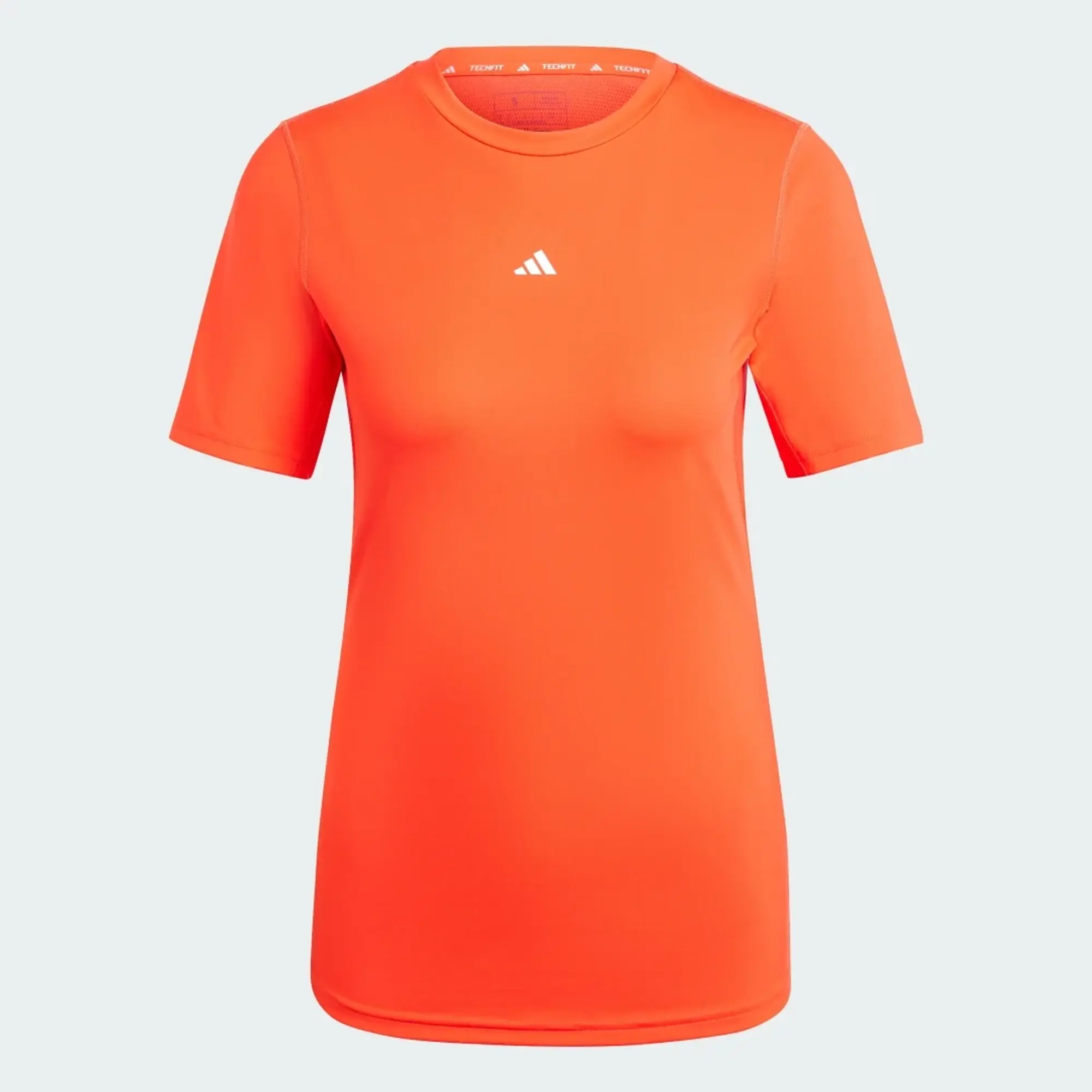 Adidas Performance Techfit Training T-Shirt In Red