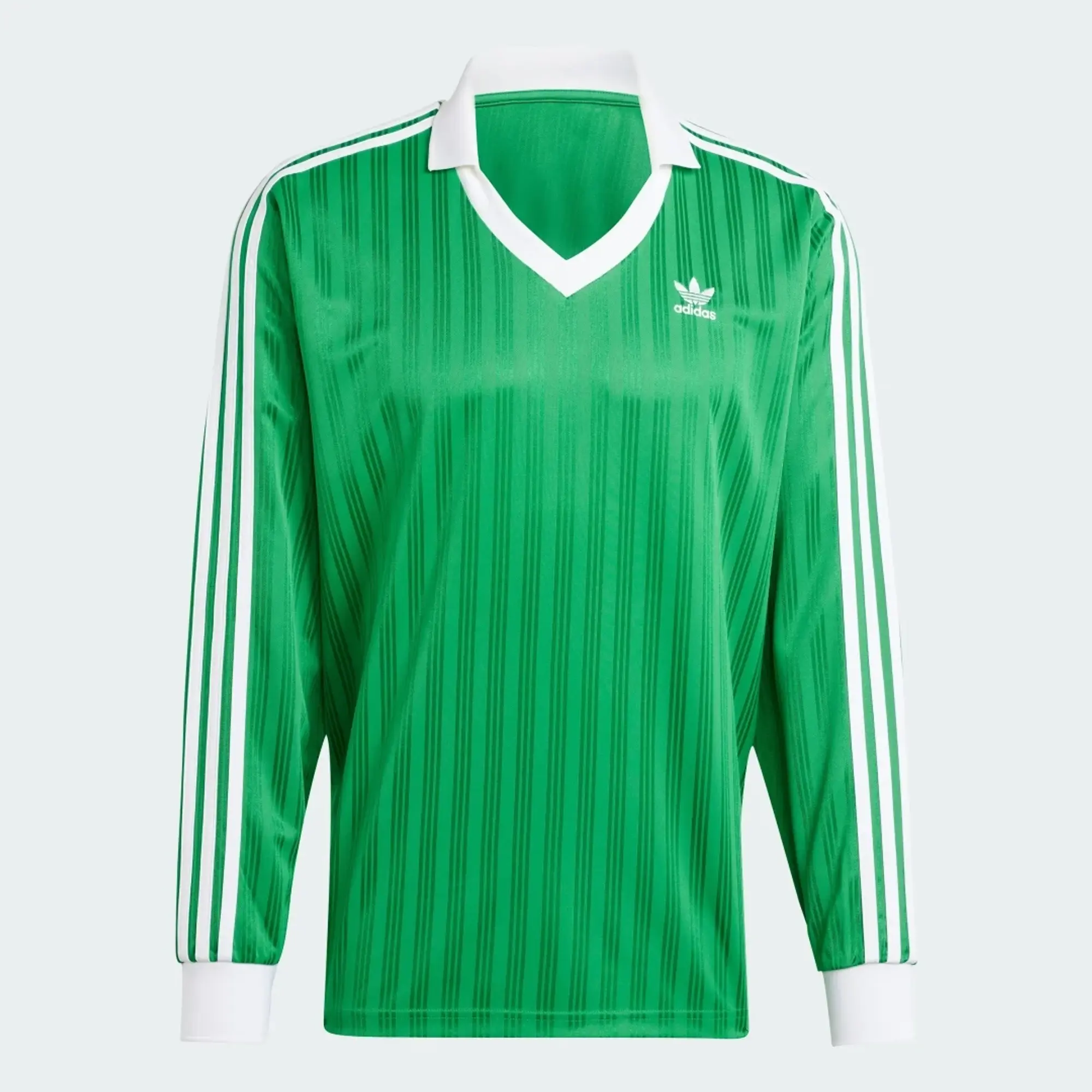 adidas Originals Adidas Men's Pique Long Sleeve Green