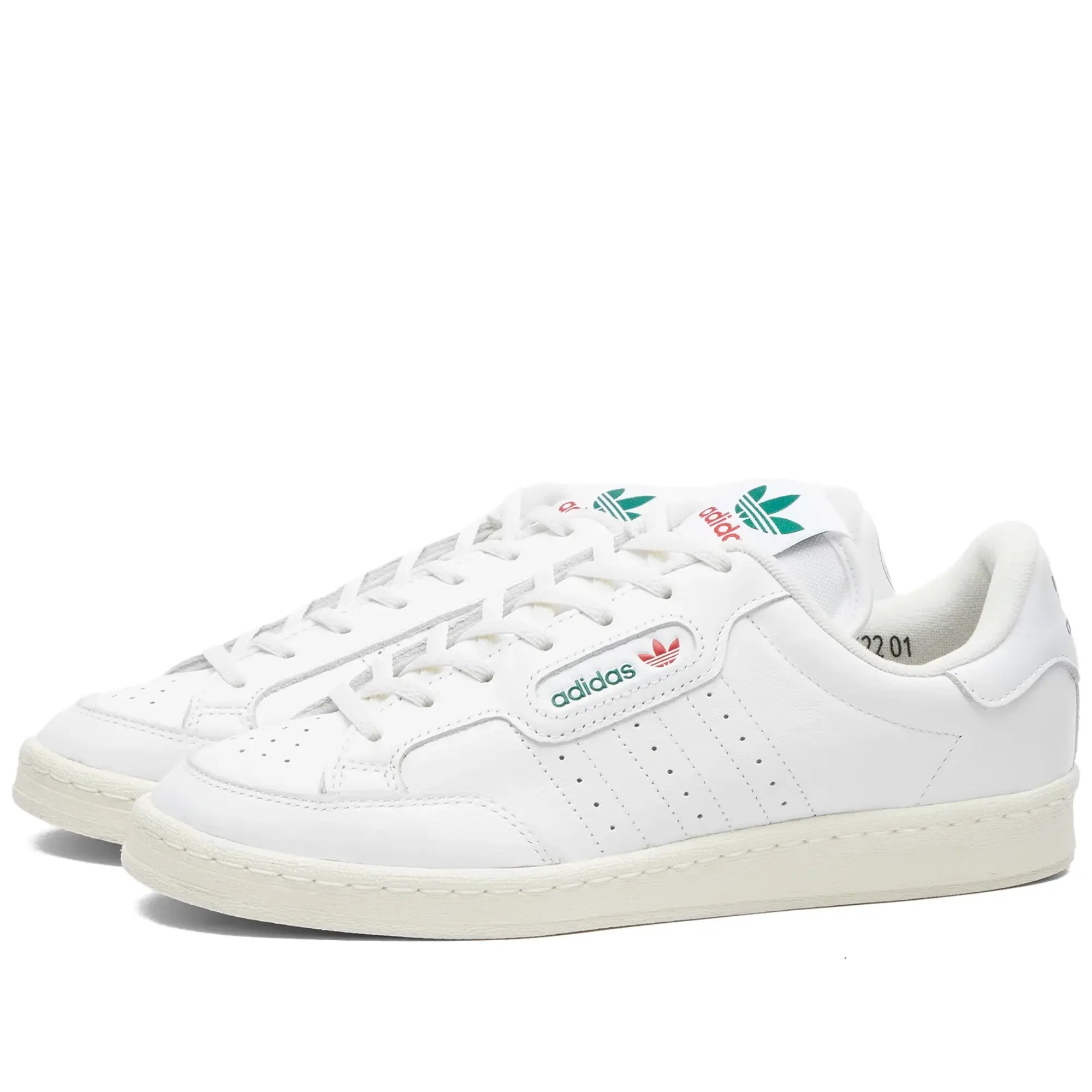 adidas SPZL Englewood Spzl Sneaker (Ftwr White/Off White/Dark Green - 11) - Size 11