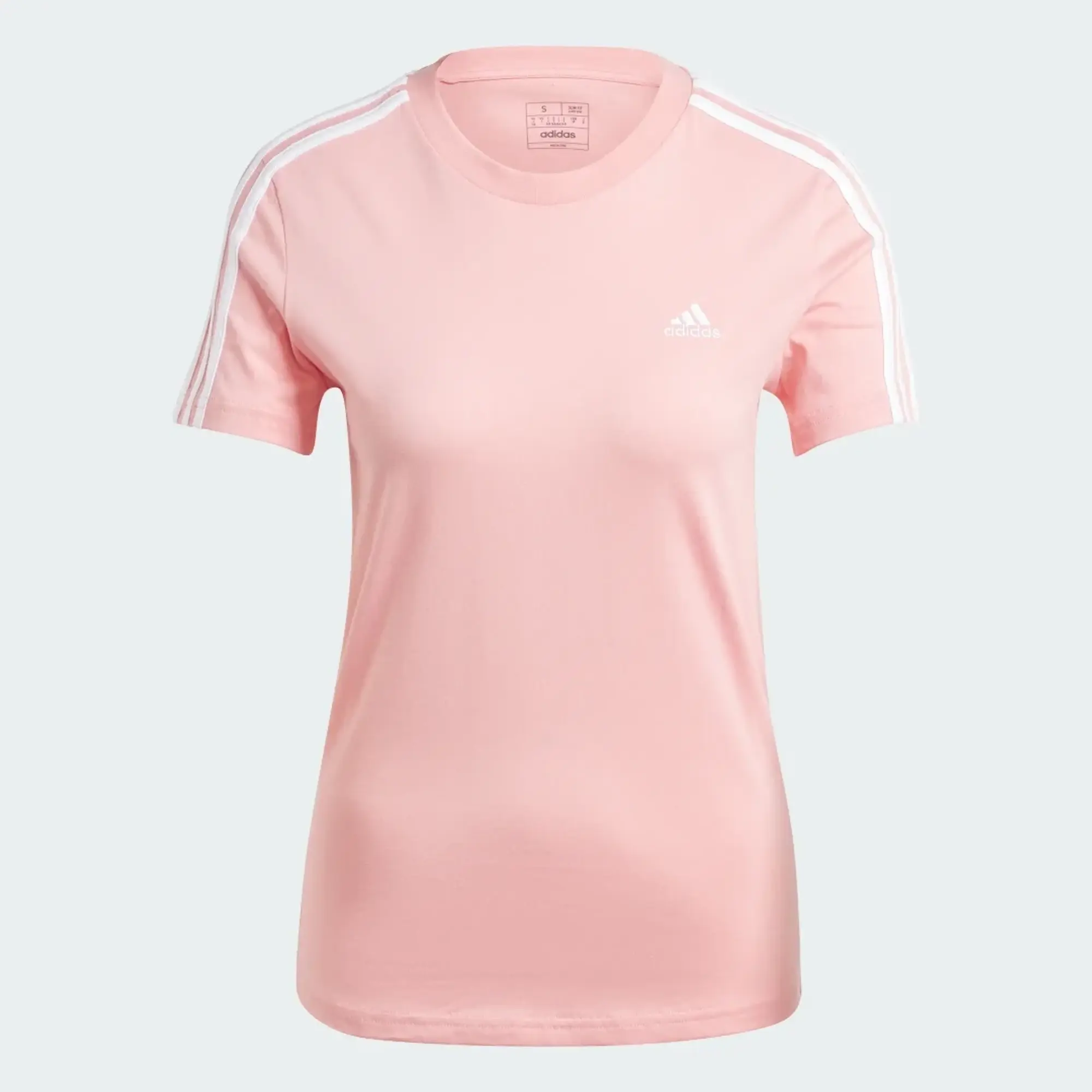 adidas Essentials Slim 3-Stripes T-Shirt