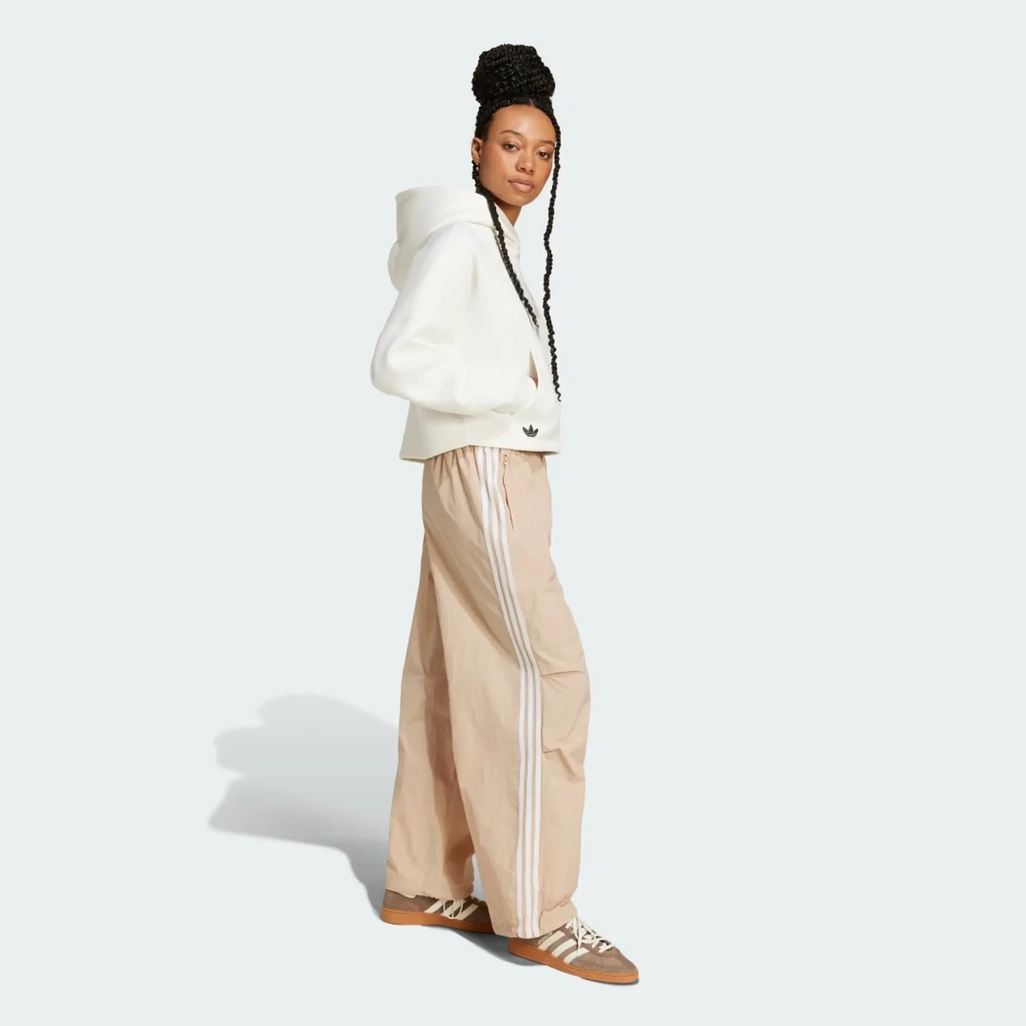 Adidas Originals 3 Stripes Woven Parachute Tracksuit Pants