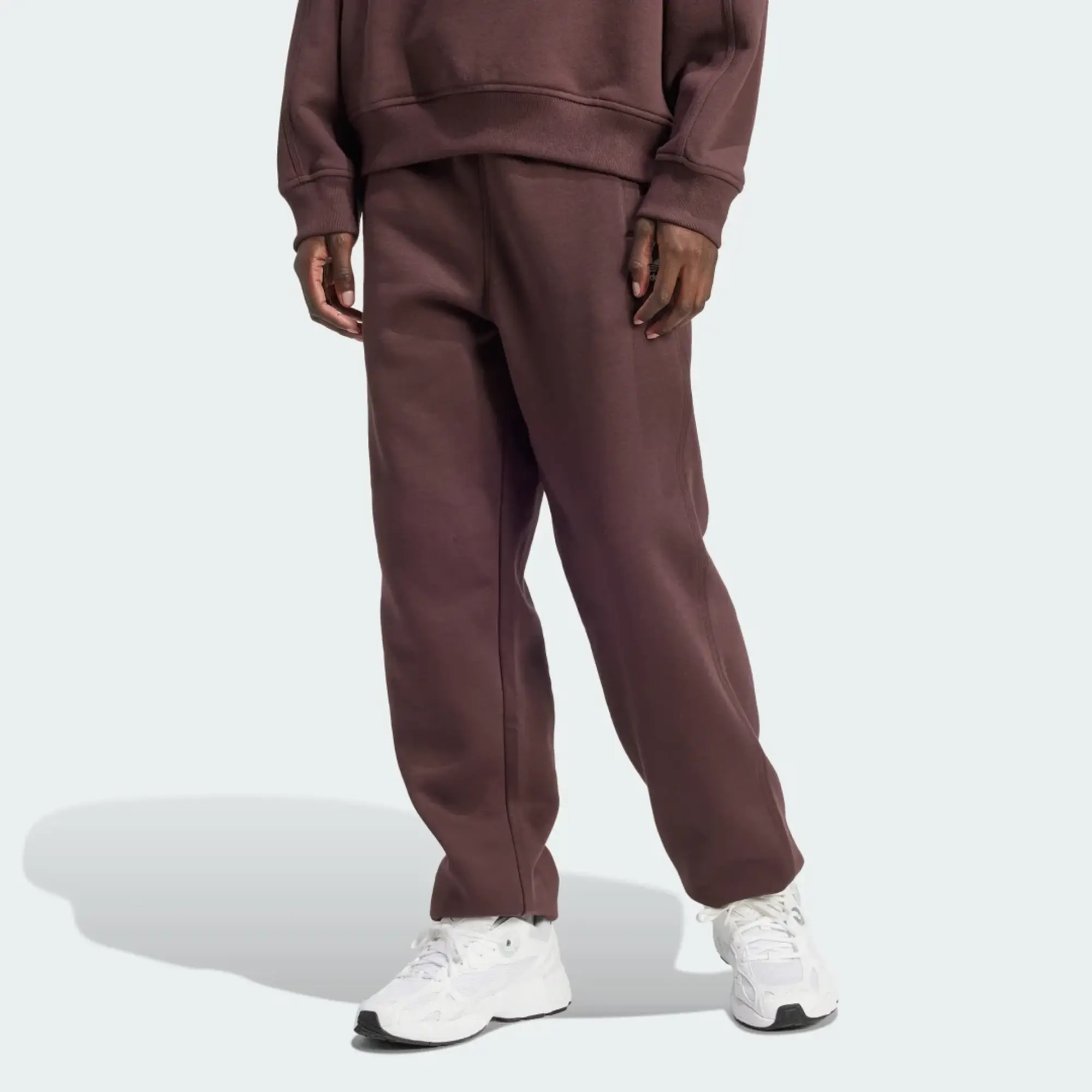 Adidas Originals Essential Joggers In Brown