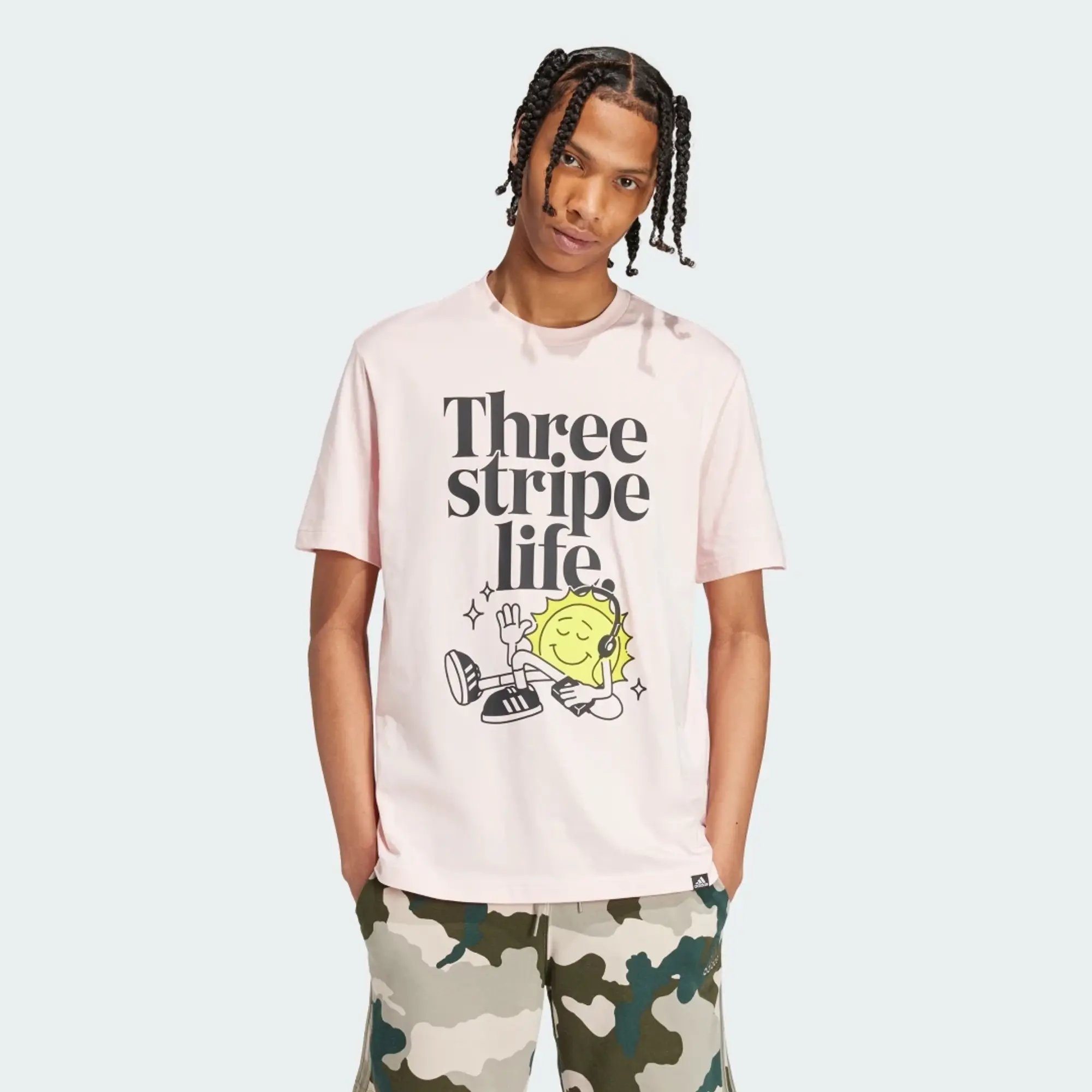 adidas Men Positivity Graphic T Shirt