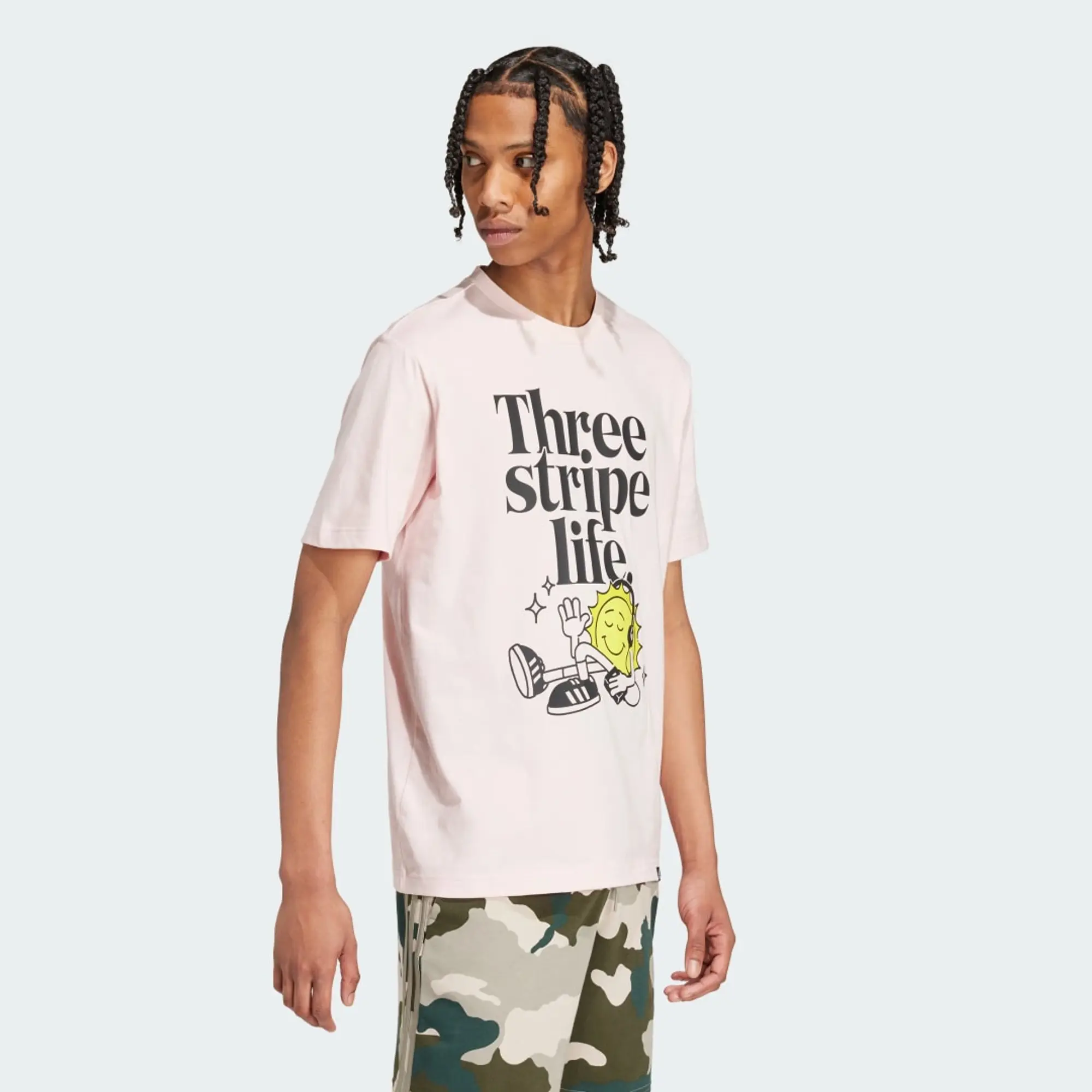 adidas Men Positivity Graphic T Shirt