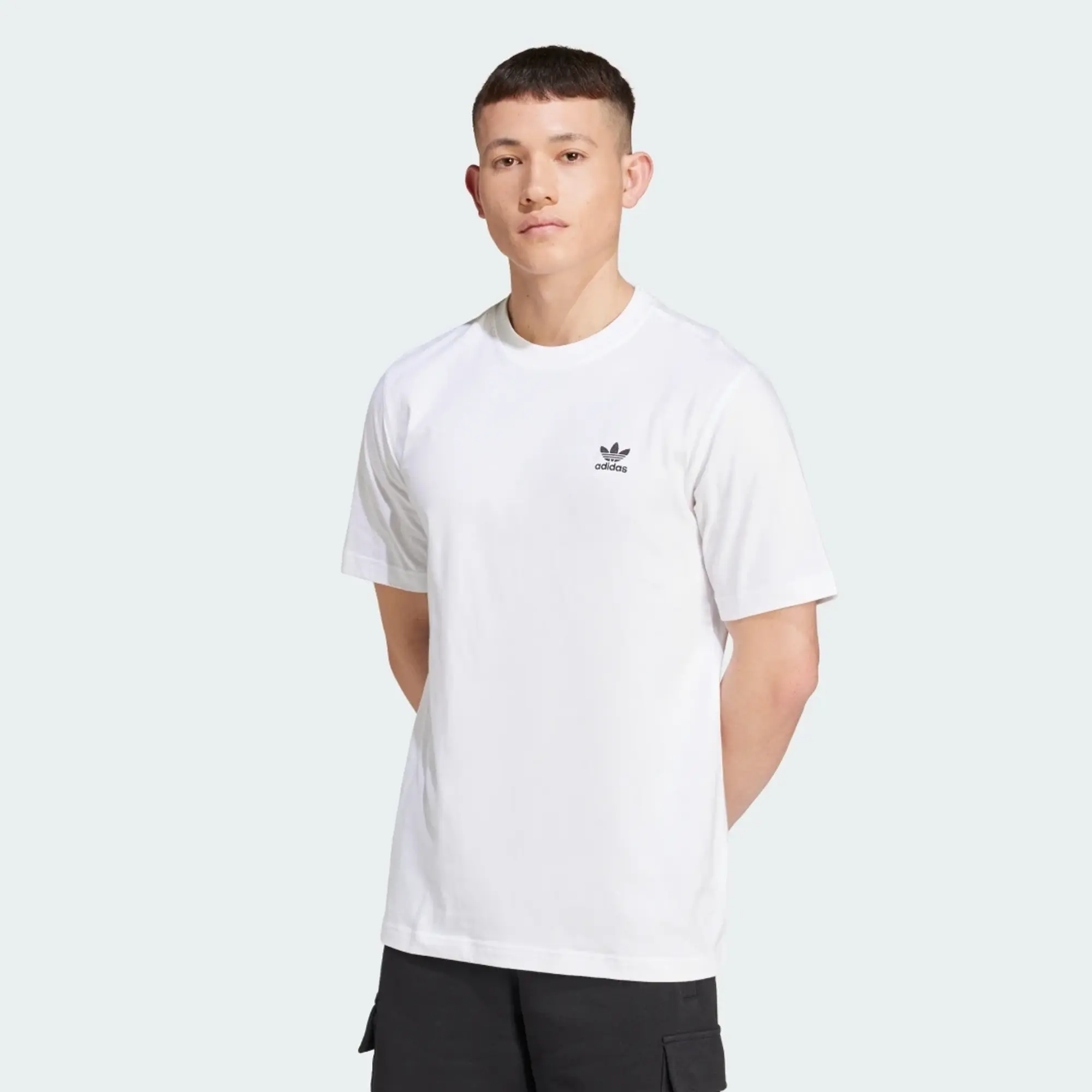 adidas Originals Trefoil Essentials T-Shirt - White - Size 2XL - White