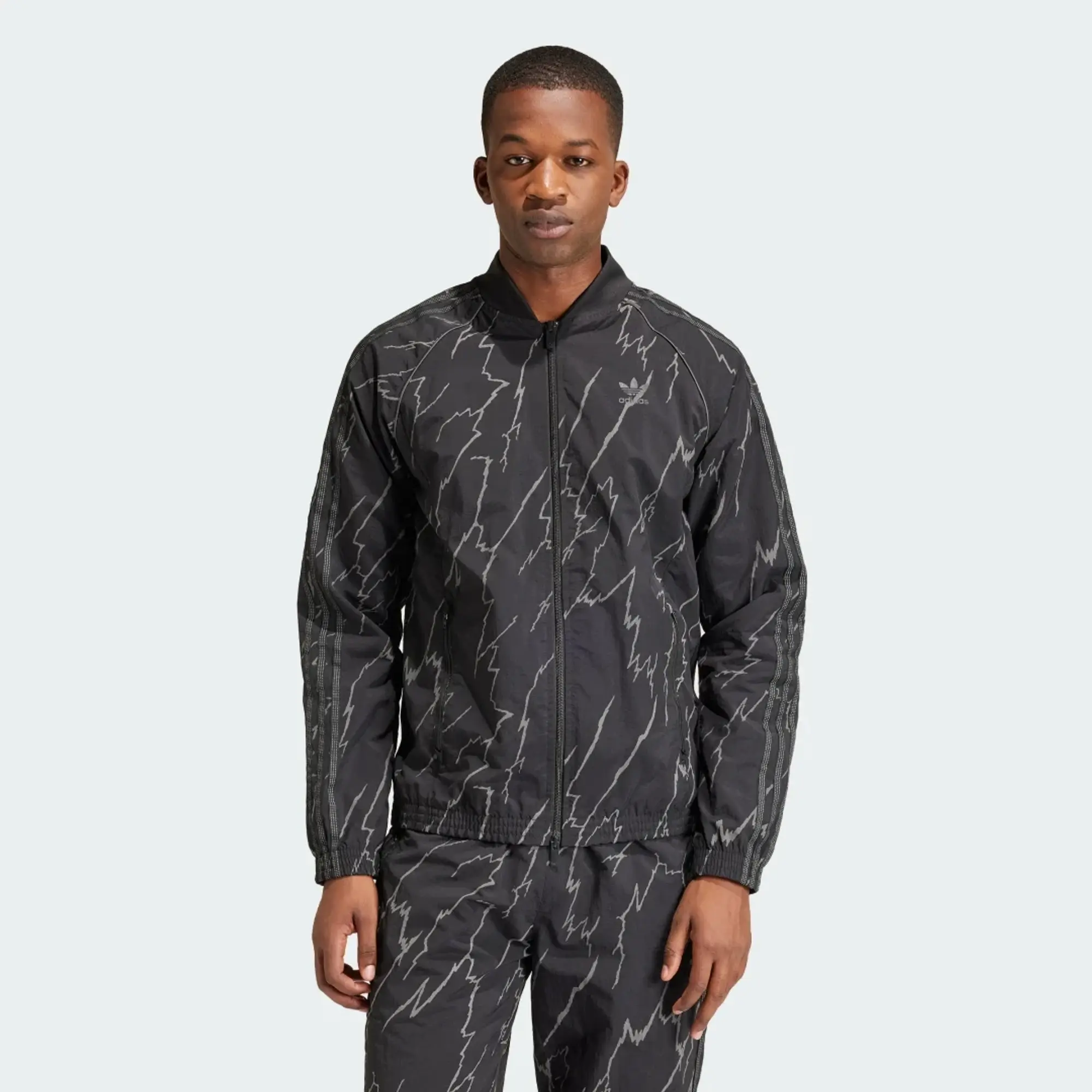 Jacket Adidas Allover Print Sst Jacket Black L