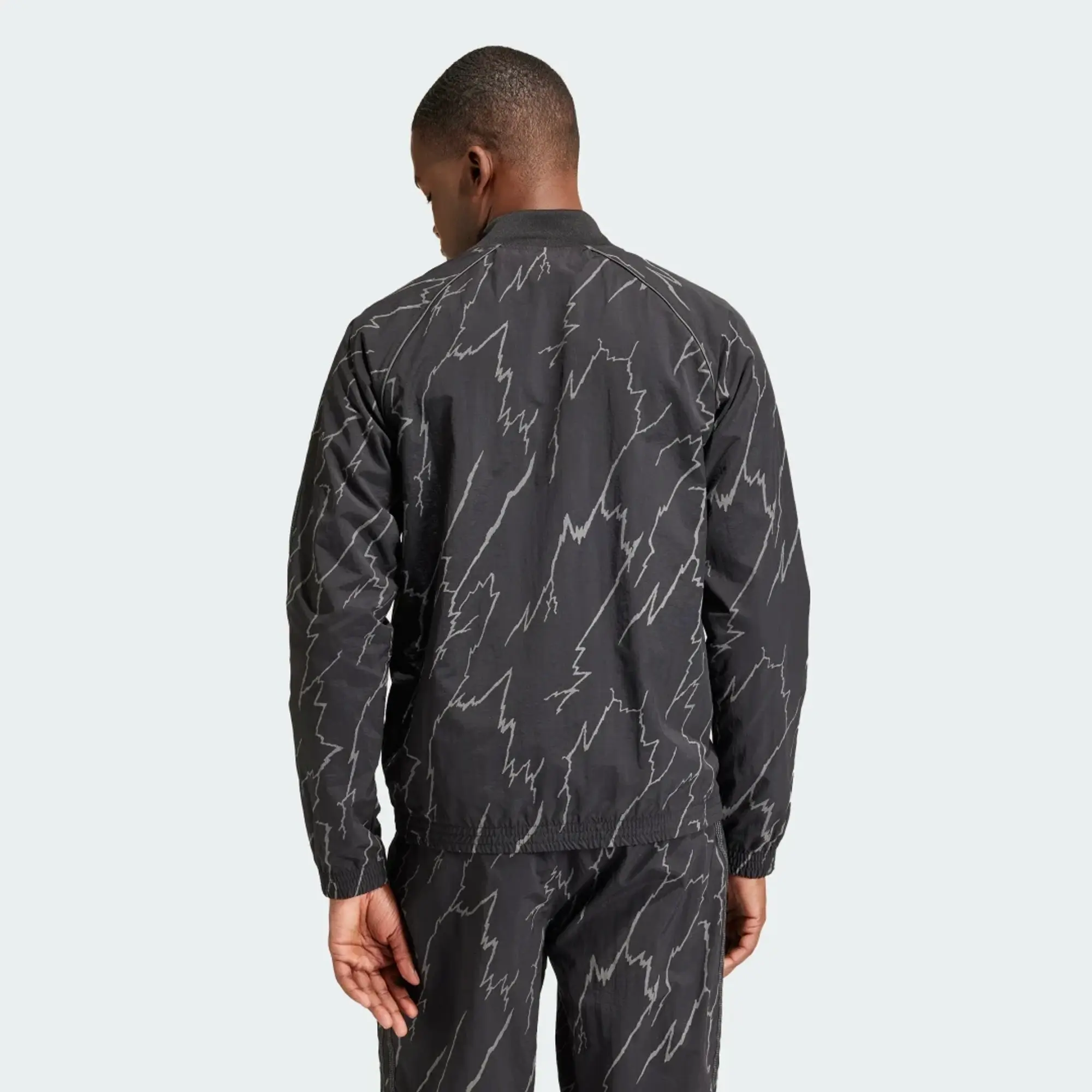 Jacket Adidas Allover Print Sst Jacket Black L