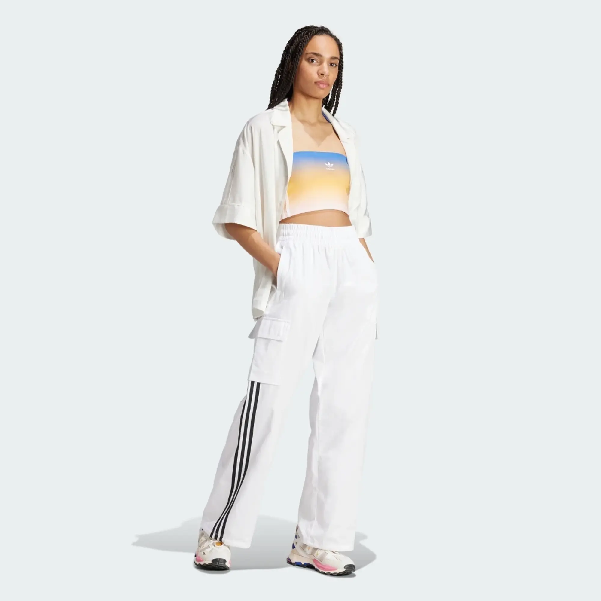 adidas adidas Originals 3-Stripes Cargo Trousers