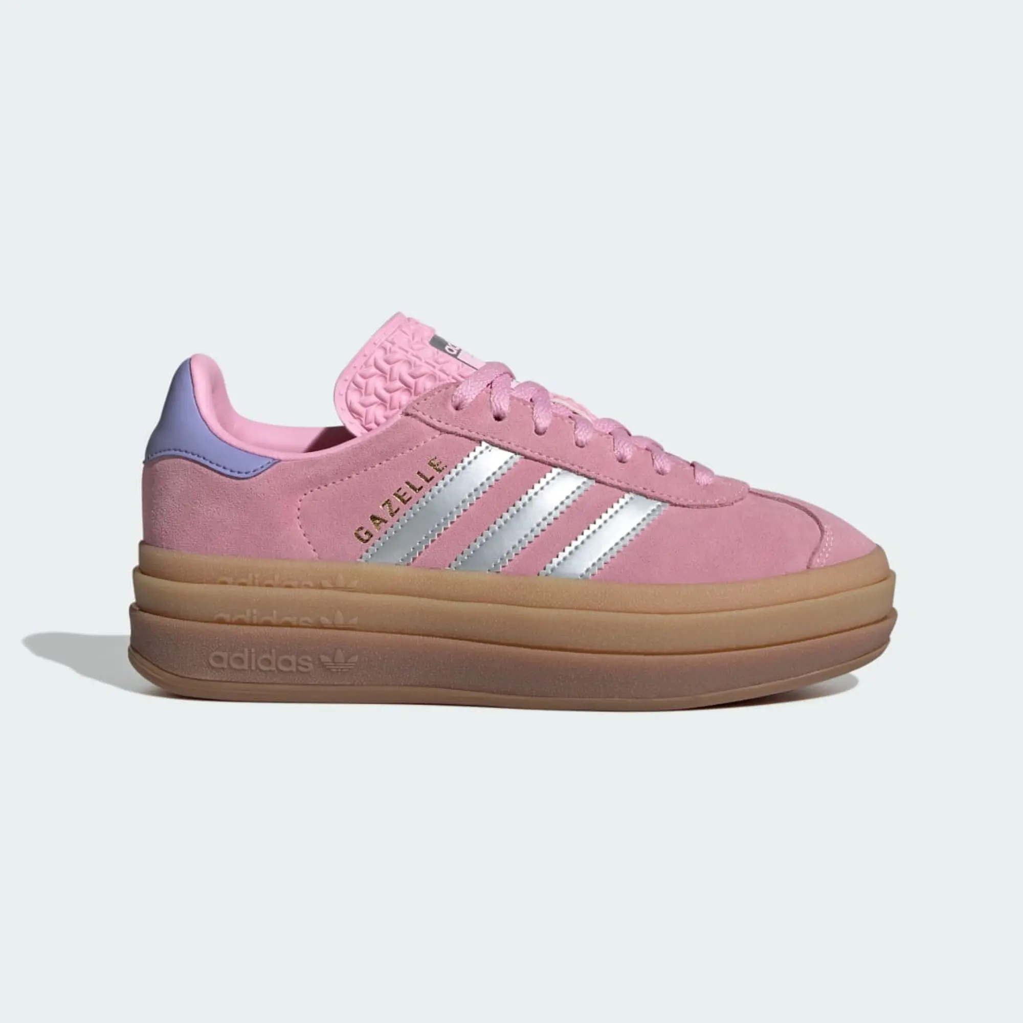 adidas pale pink gazelle bold Girls Youth trainers