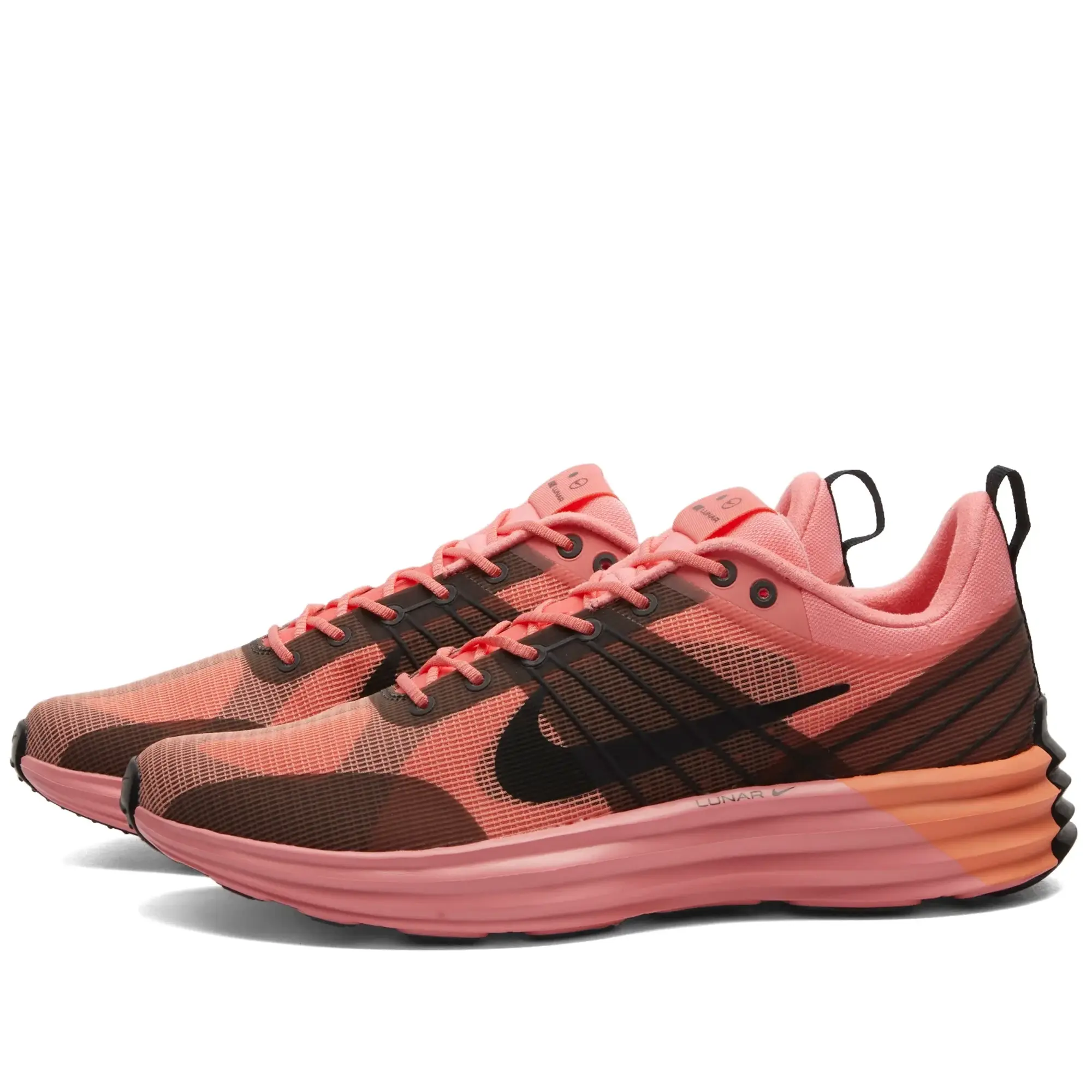 Nike Lunar Roam Sneaker - Pink Gaze /Black-Crimson Bliss