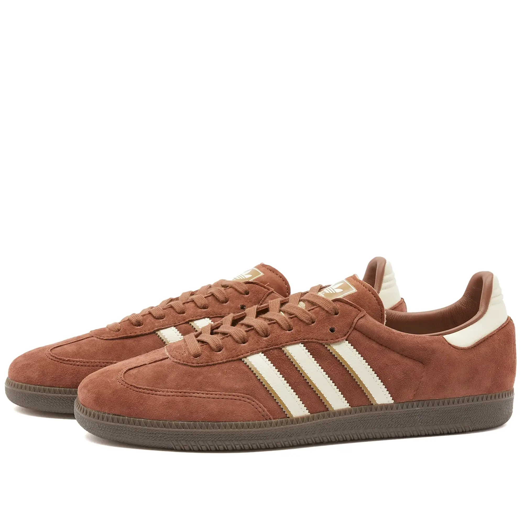 Adidas Samba OG Preloved Brown/Wonder White/Earth Strata | IG1357 |  FOOTY.COM