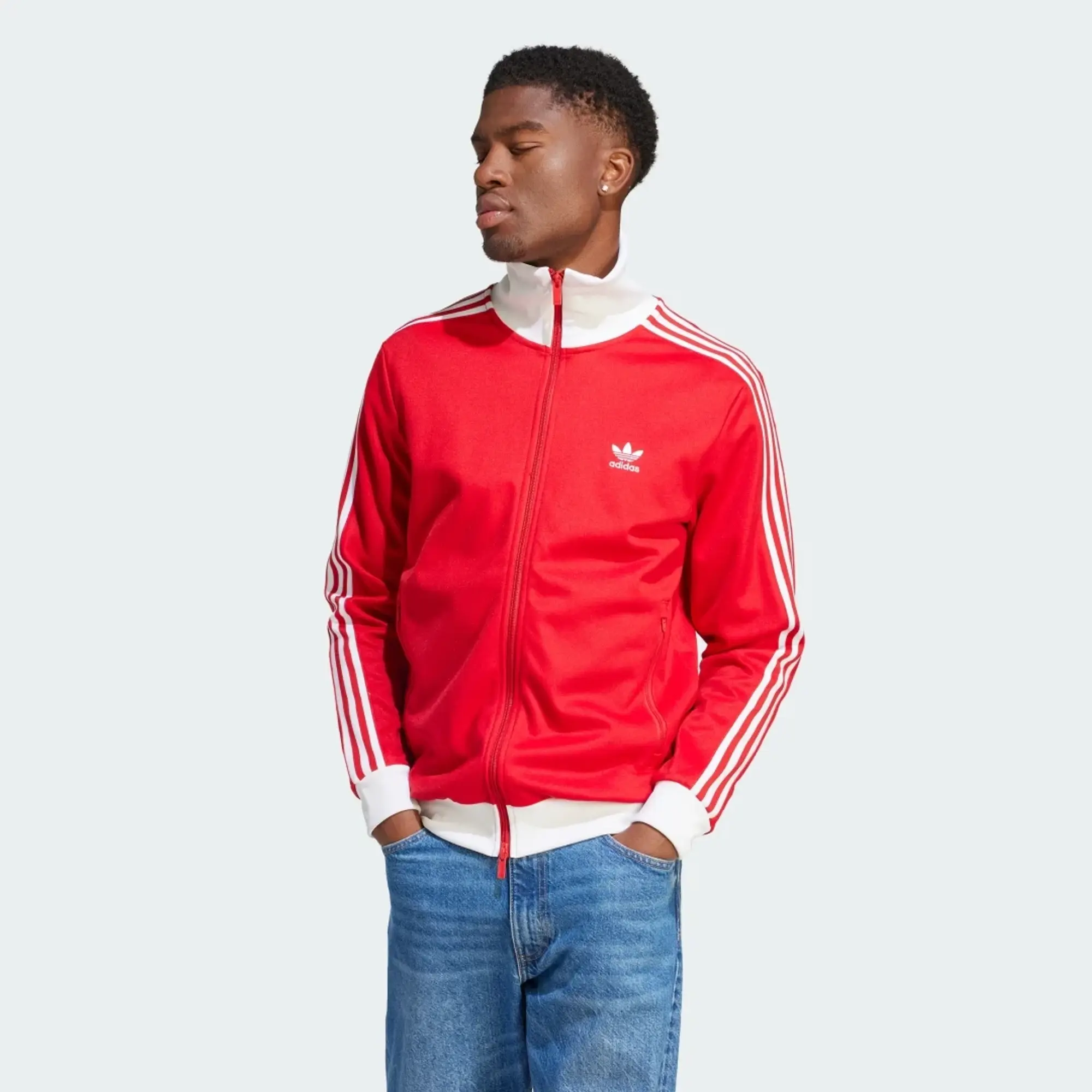adidas Adicolor Classics Beckenbauer Track Top - Red