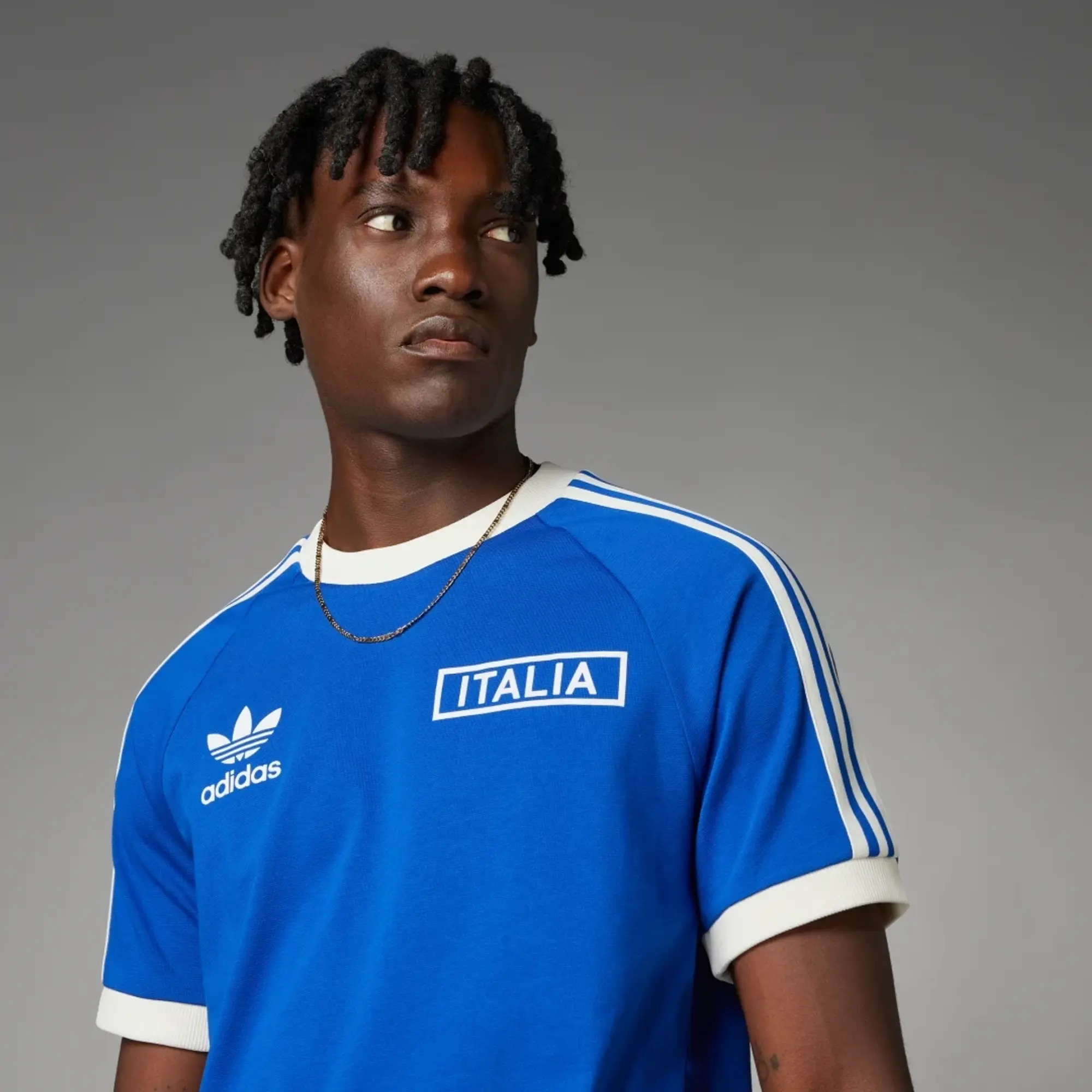 adidas - Italy Adicolor Classics 3-Stripes Home T-Shirt