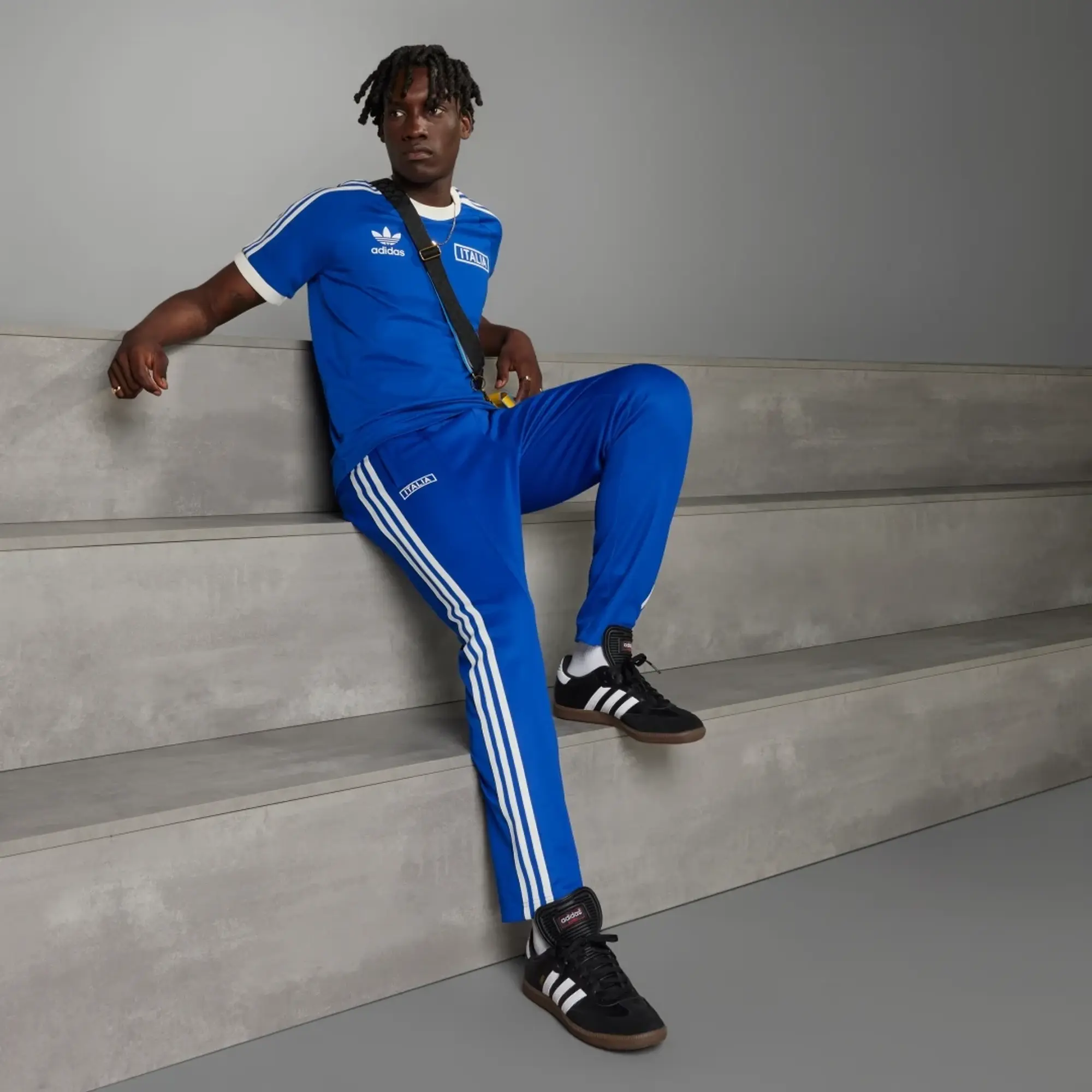 adidas - Italy Adicolor Classics 3-Stripes Home T-Shirt