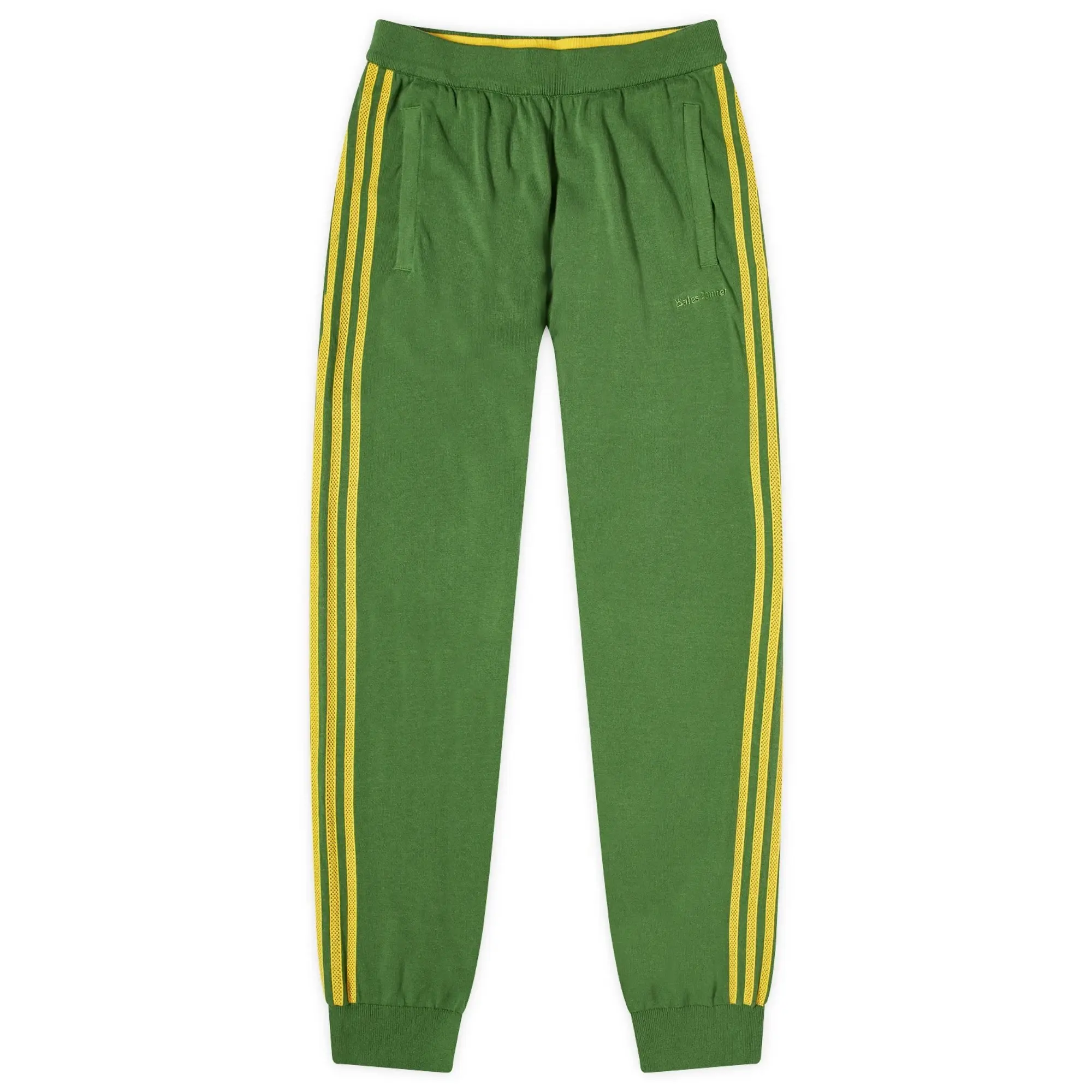 adidas Originals x Wales Bonner Knit Track Pants - Green, Green