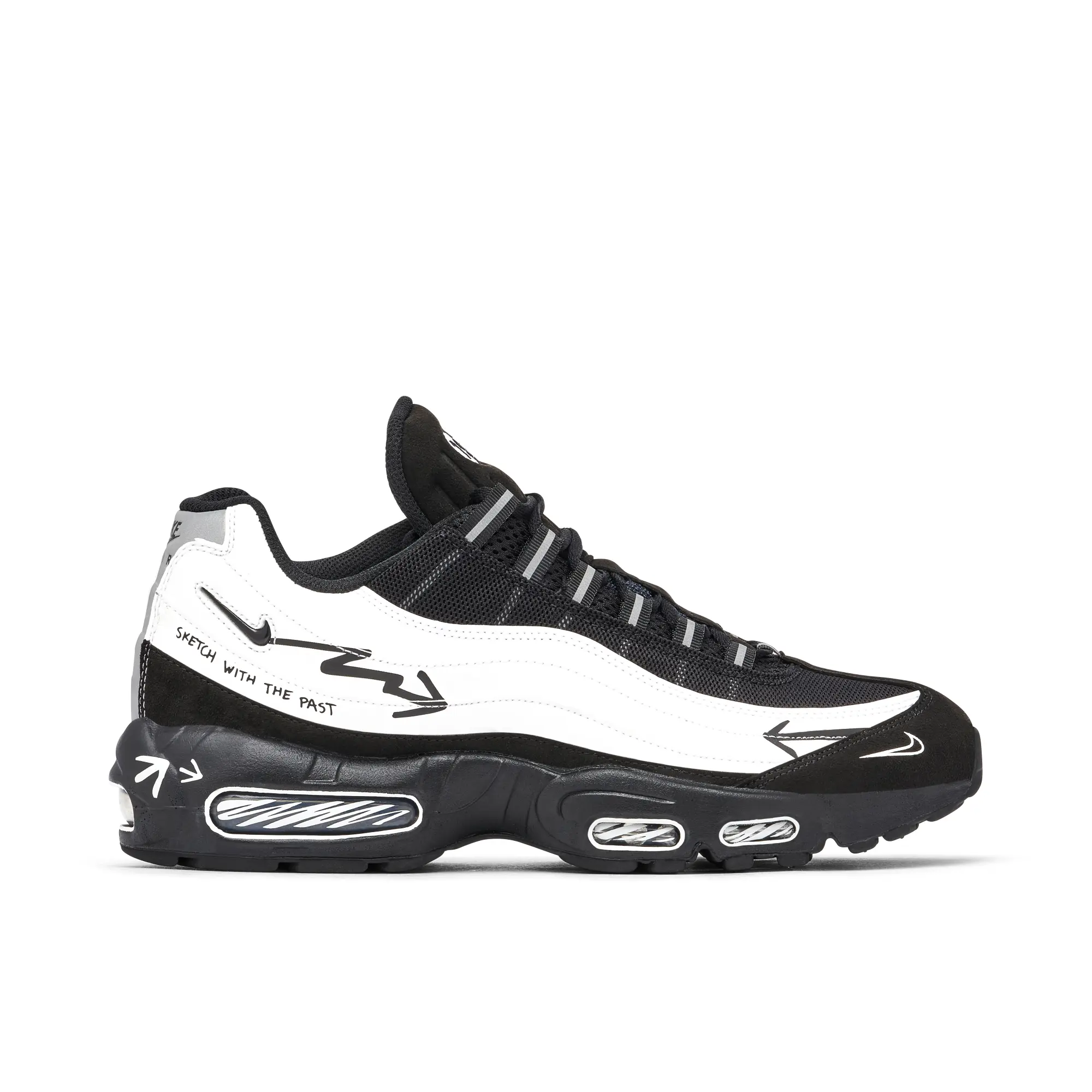 Sneakers Nike X Future Movement Air Max 95 White/ Black-White Eur 38