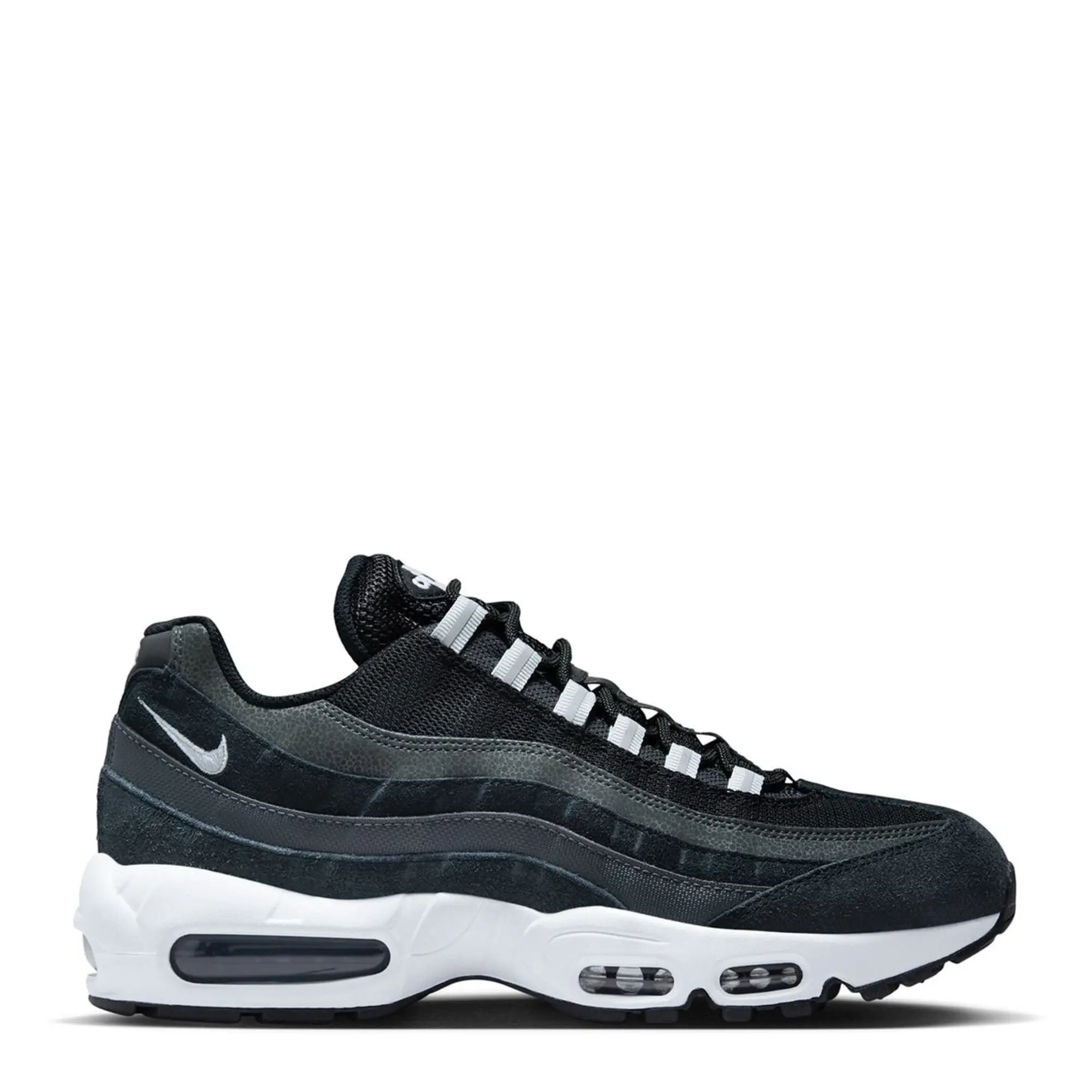 Nike Air Max 95 Essential Trainer - Black - Size 14 - Black