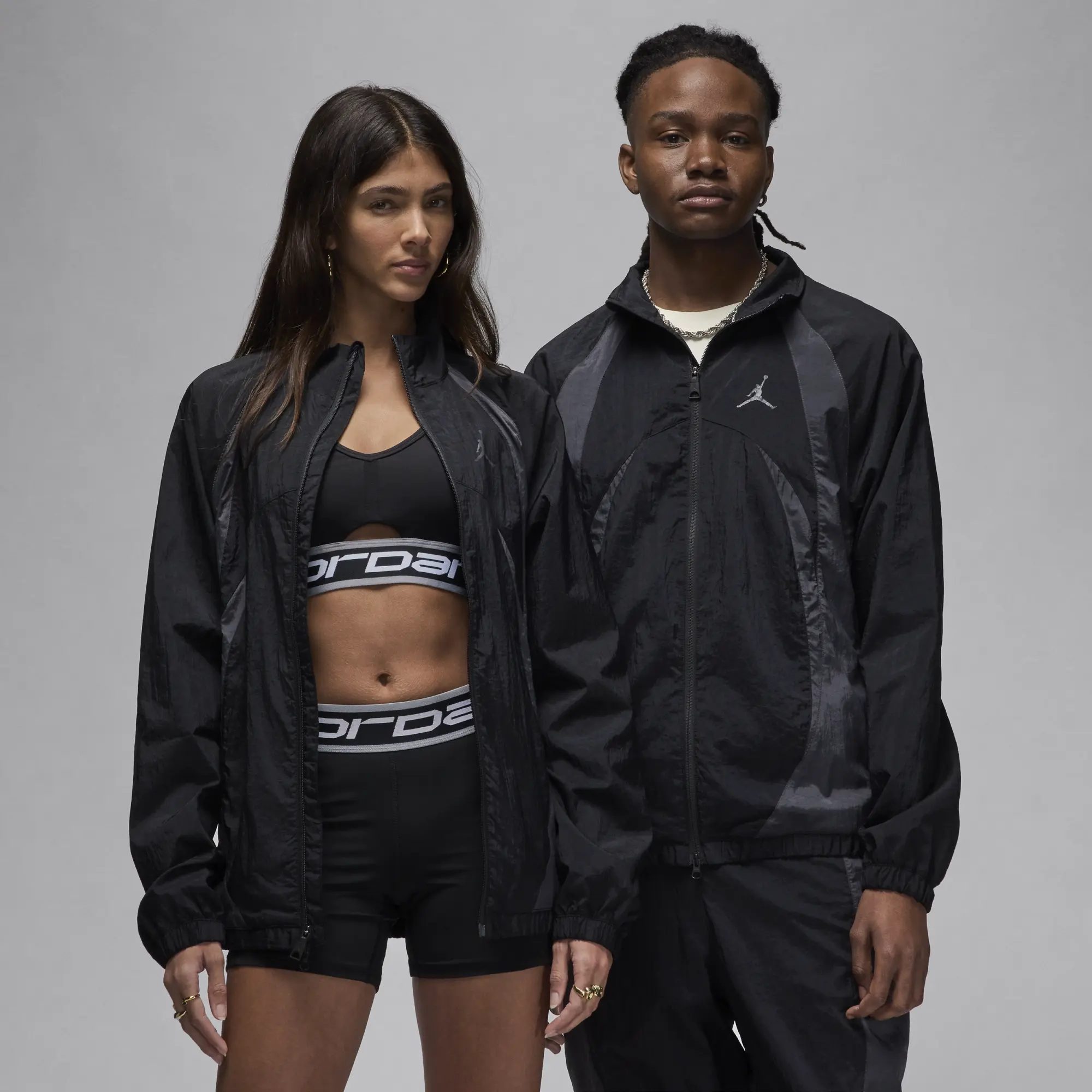 Nike Jordan Sport Jam Men's Warm-Up Jacket - Black - Nylon