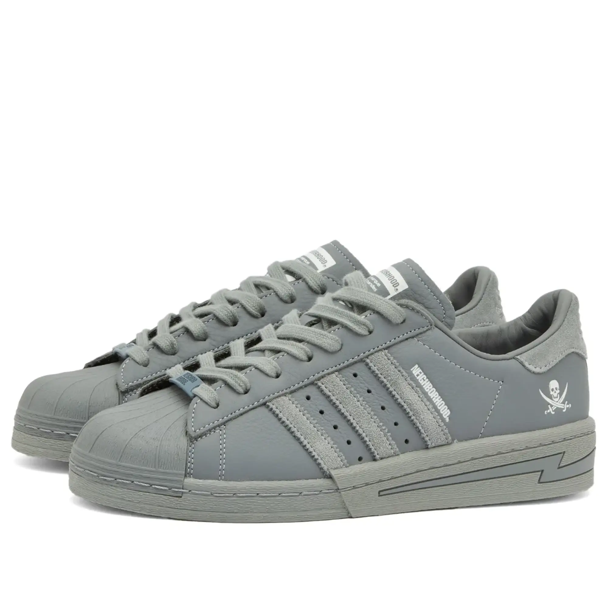 adidas x Neighborhood Superstar - Grey, Grey