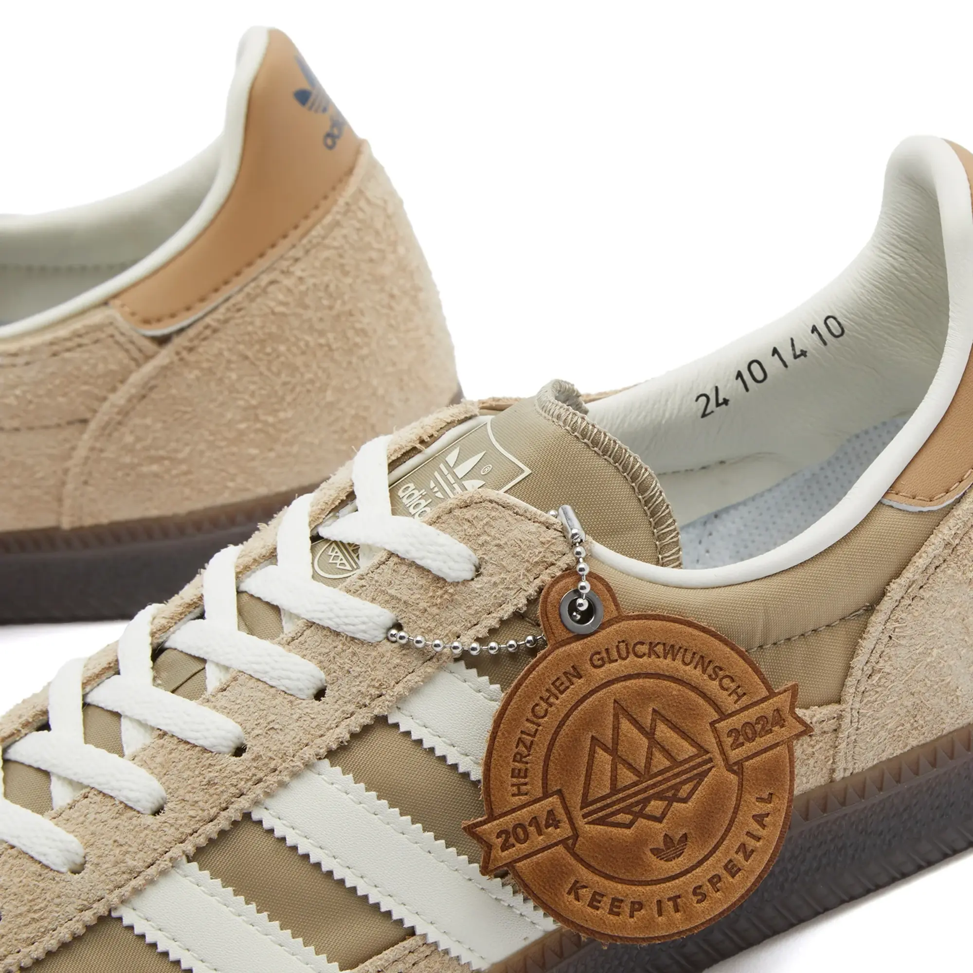 Sneakers Adidas Wensley Spezial Cardboard/ Off White/ Hemp Eur 41 1/3