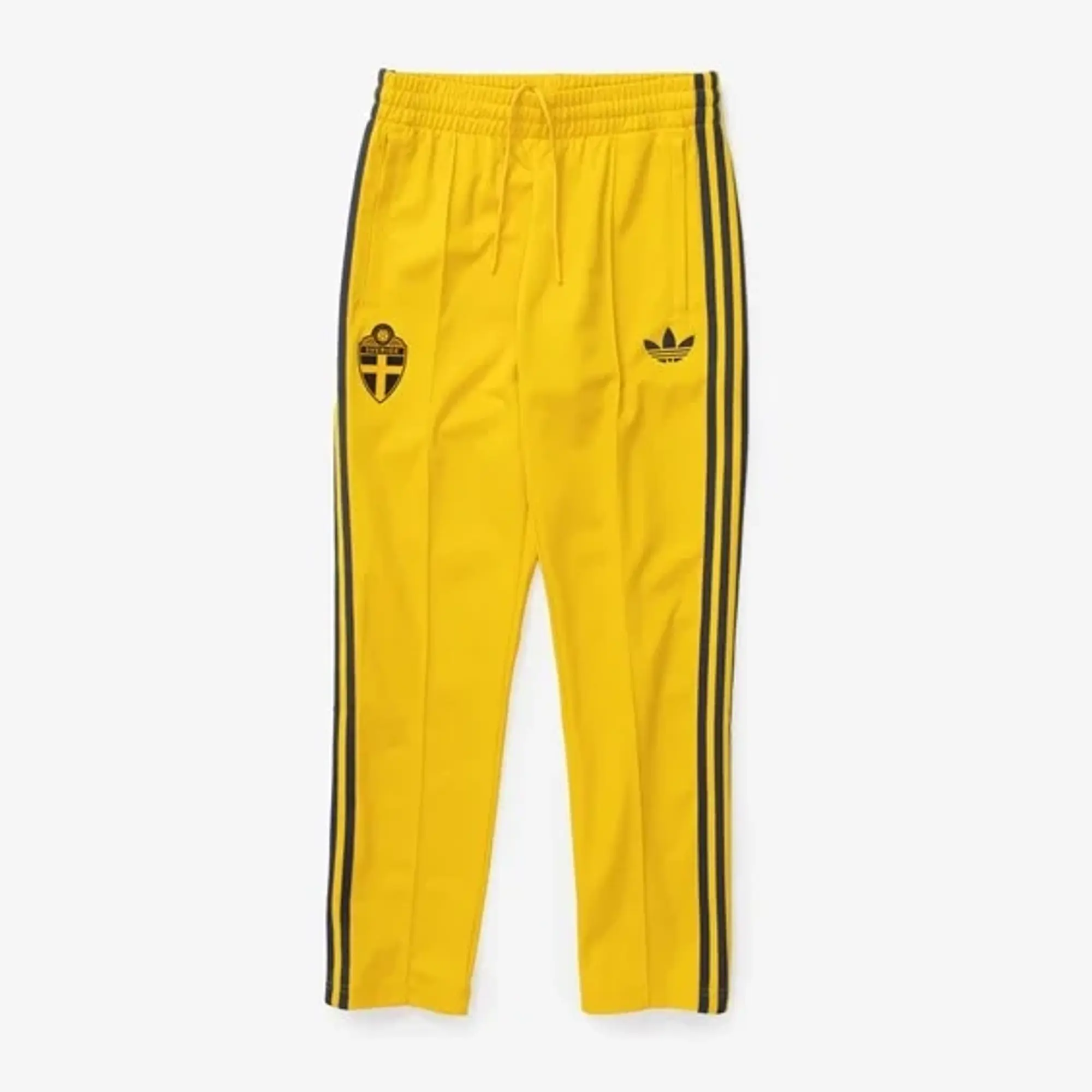 adidas Sweden Beckenbauer Track Pant Yellow IT7800 FOOTY.COM