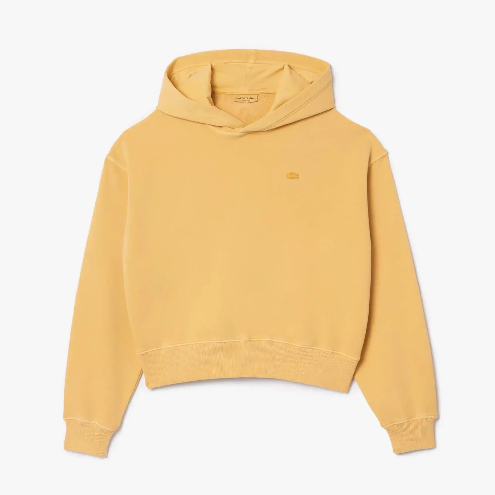 Lacoste Oversized Natural Dye Hooded Sweatshirt