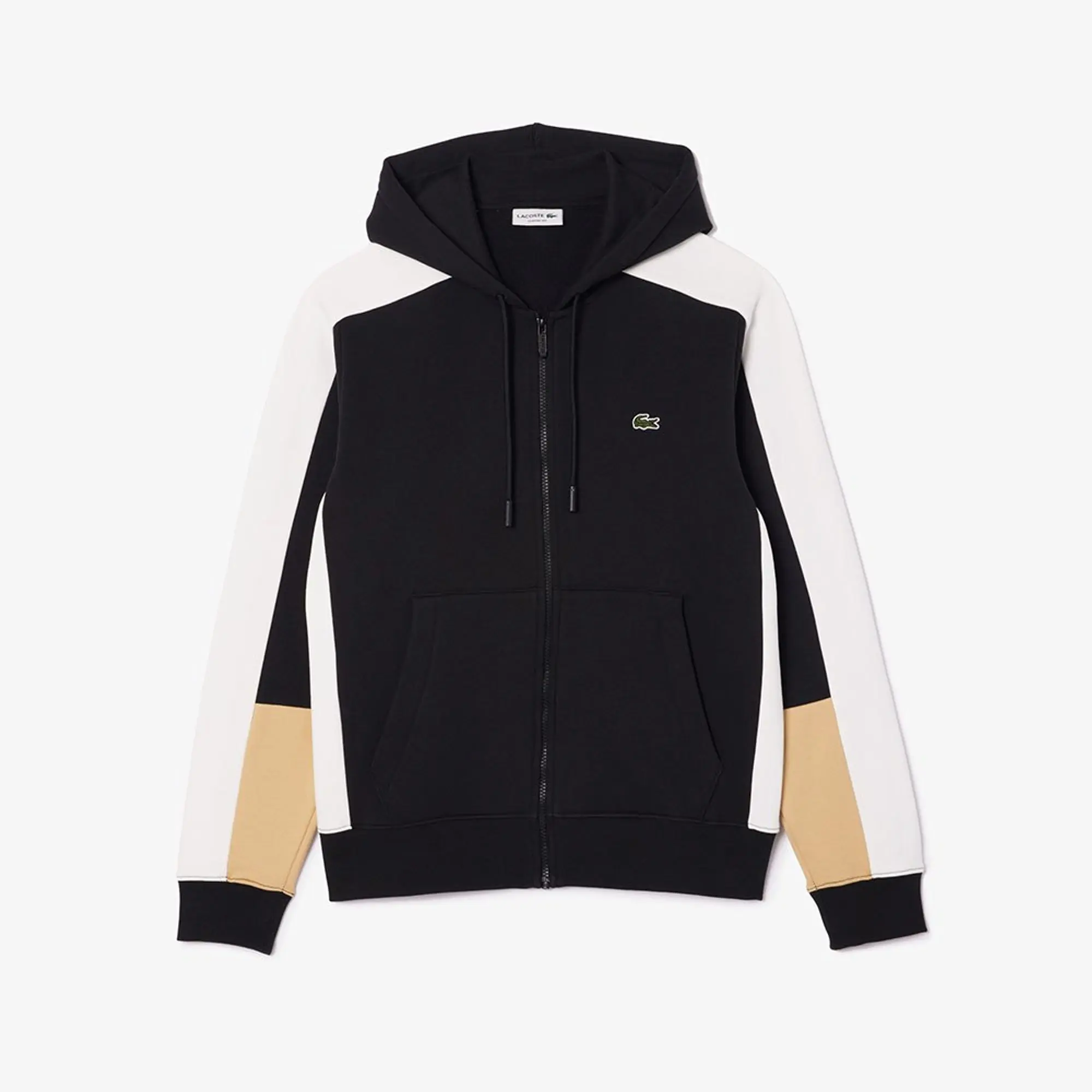 Lacoste Zip-Up Colour Block Hoodie