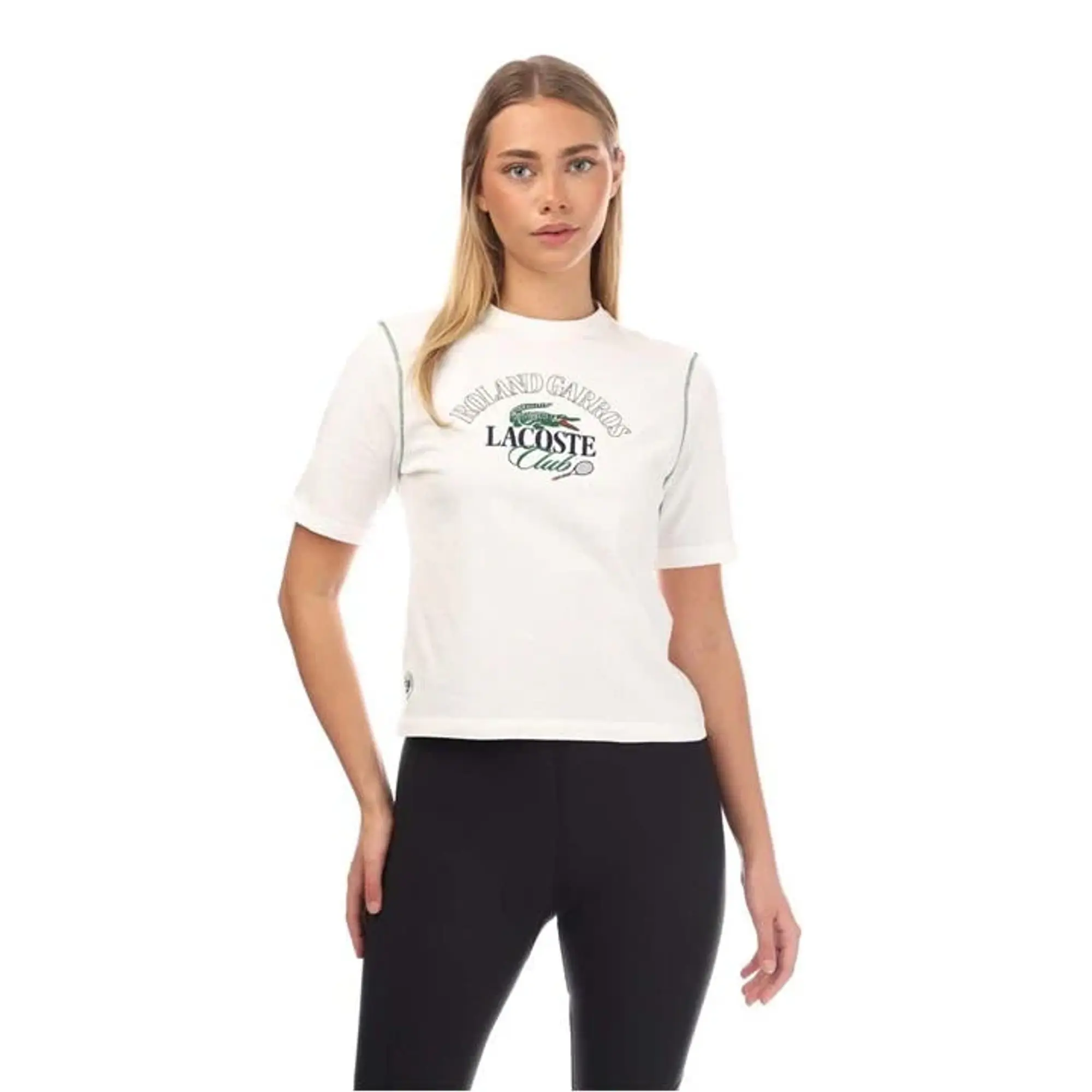 Lacoste Roland-Garros Edition Relaxed-Fit Cotton T-Shirt