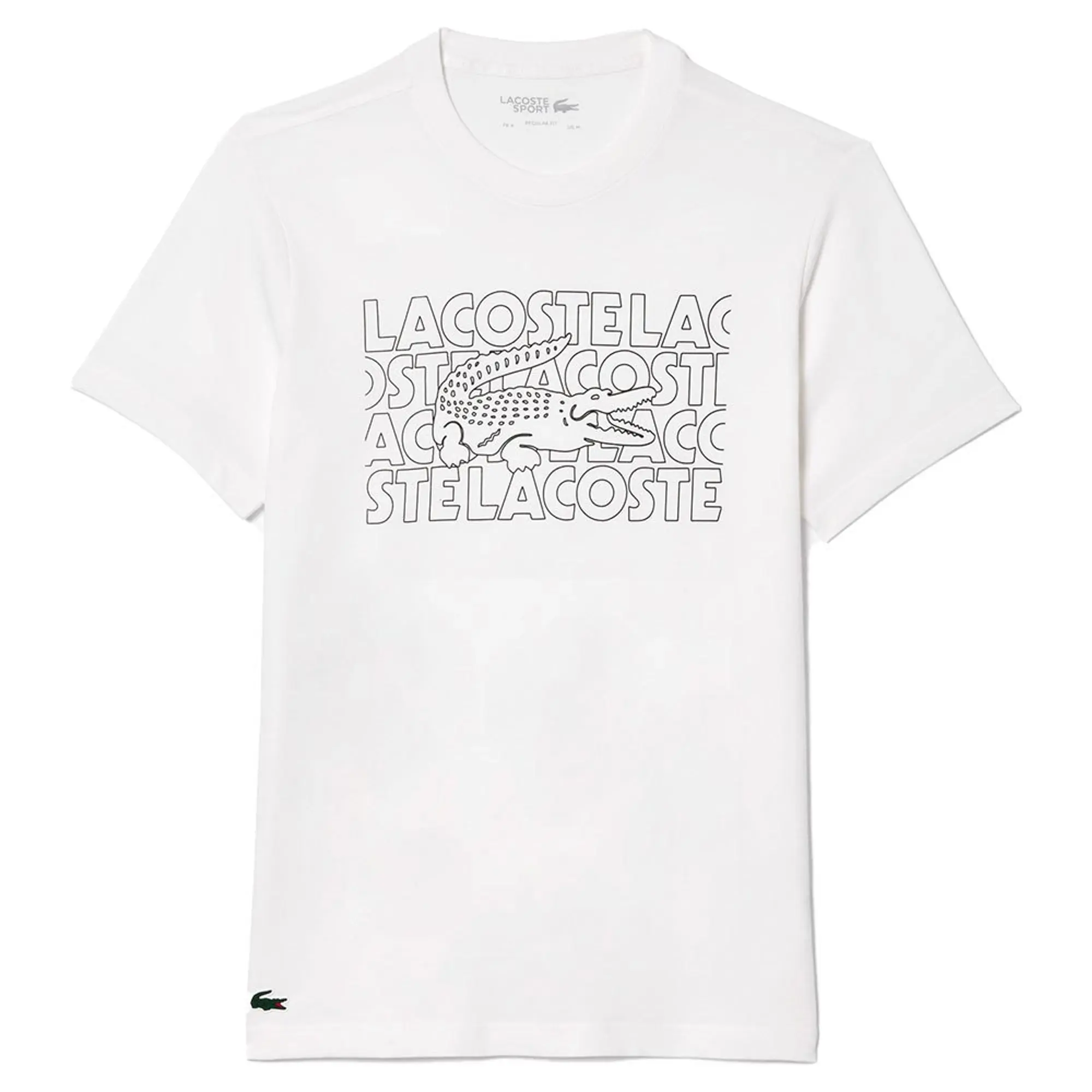 Lacoste Ultra Dry Printed Sport T-Shirt