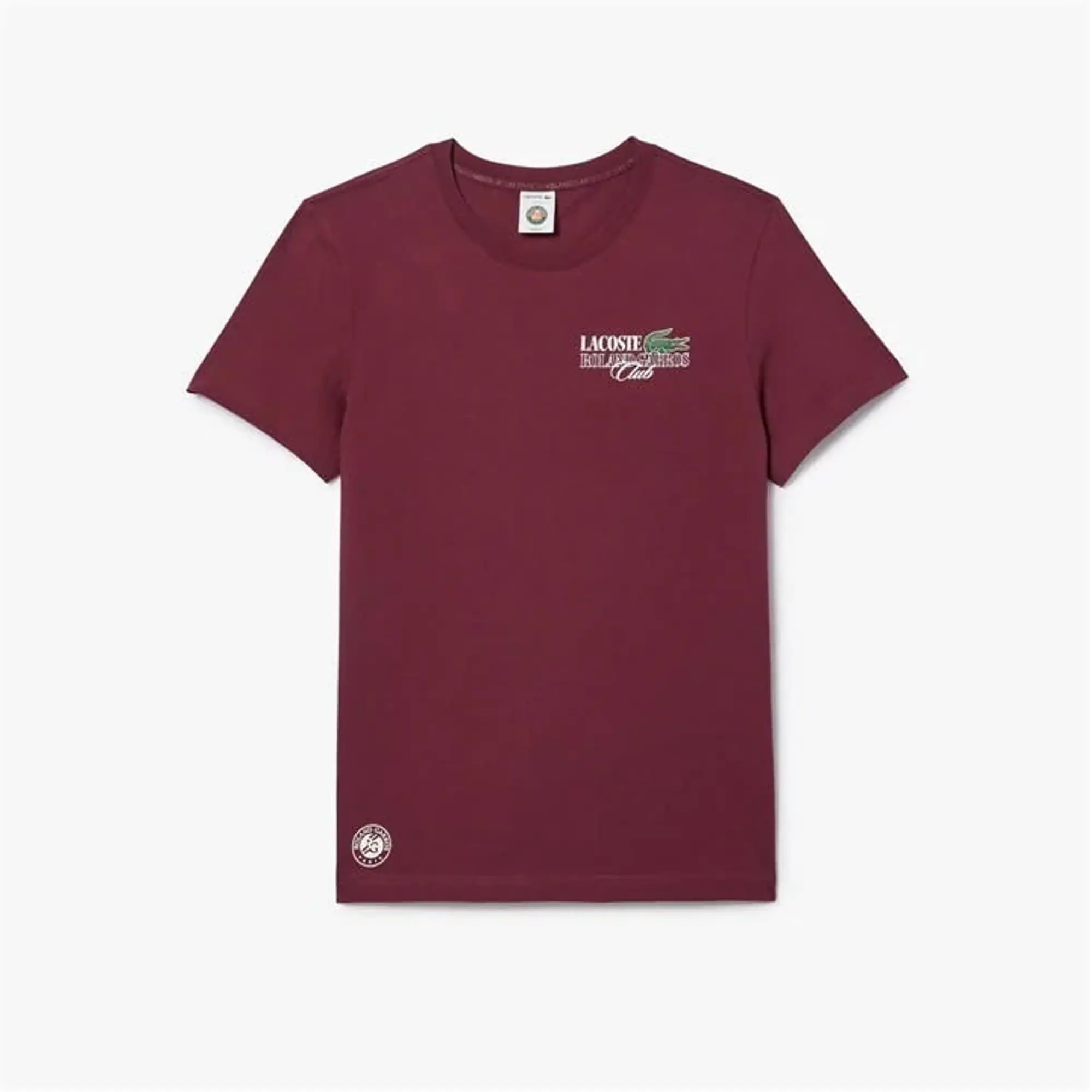 Lacoste Roland-Garros Edition Cotton Tennis T-Shirt