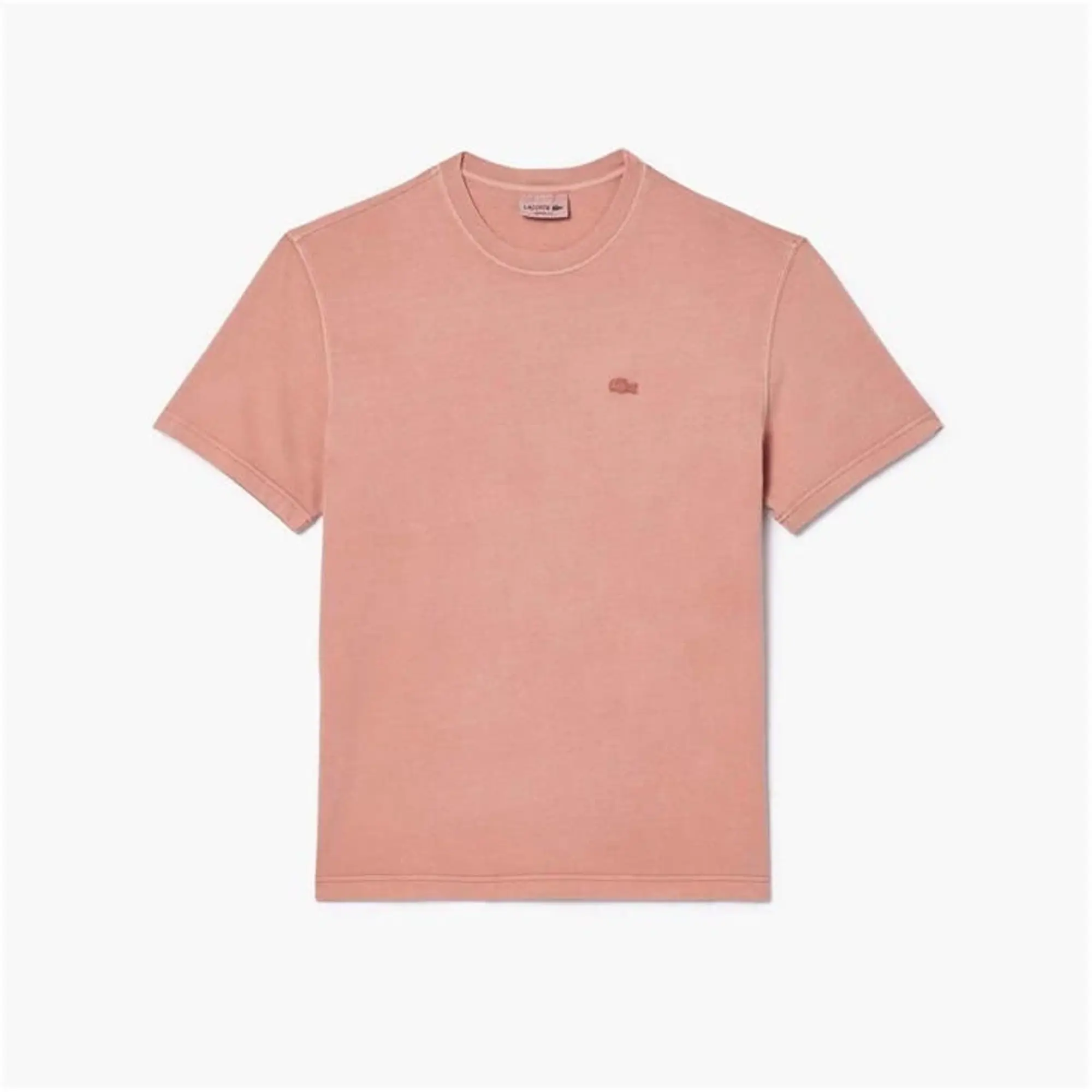Lacoste Natural Dyed Jersey T-shirt - Pink