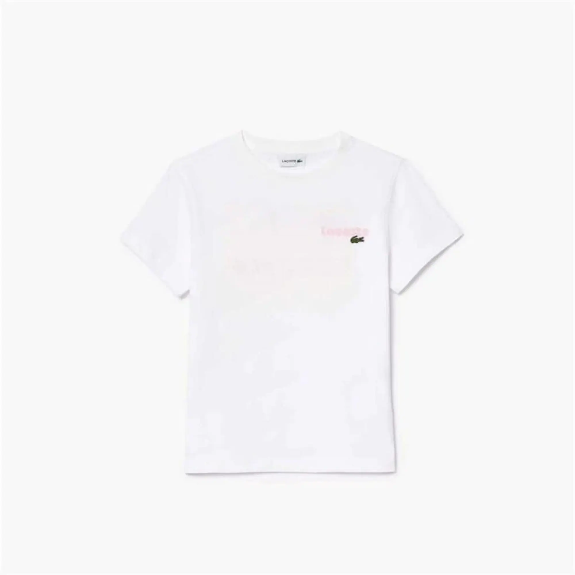 Lacoste Juniors Print Cotton T-Shirt