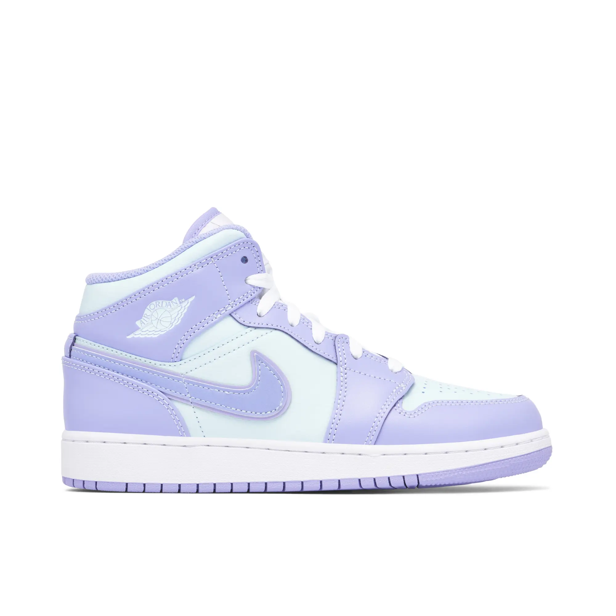 Nike Air Jordan Air Jordan 1 Mid GS Purple Aqua